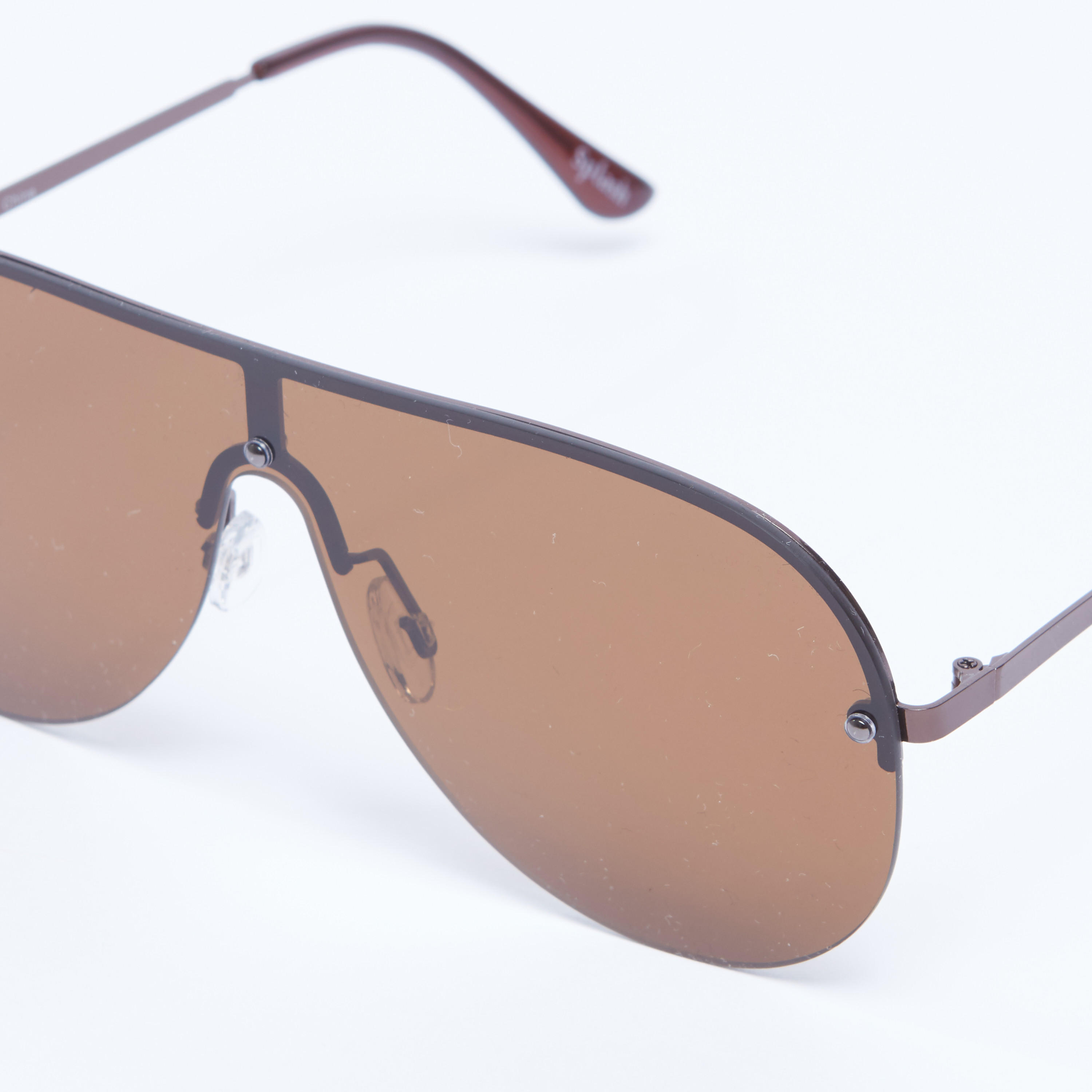 Plain Aviators with Nose Pads and Temple Tips-men-sunglasses-image-3