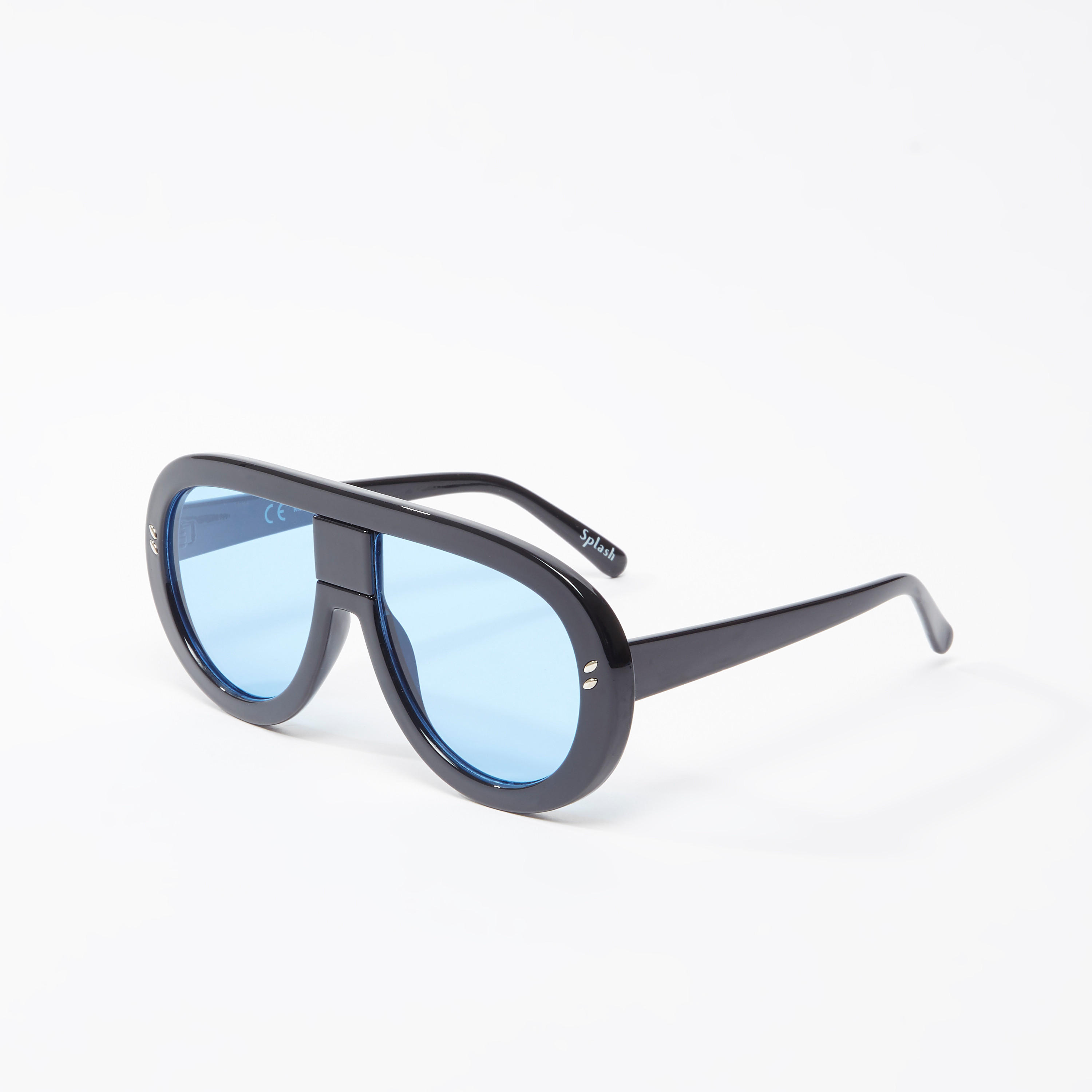 نظّارة شمسية بإطار كامل ووسادات للأنف-men-sunglasses-image-1