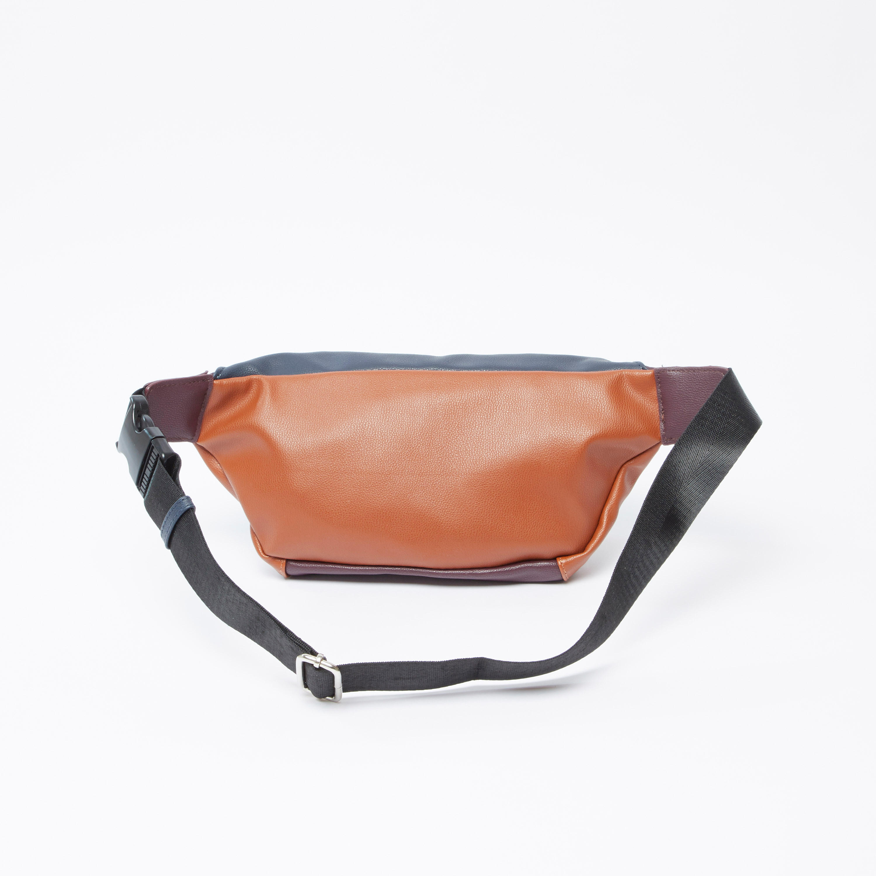 حقيبة خصر بارزة الملمس بسحّاب إغلاق وحزام قابل للتعديل-men-bags-image-3