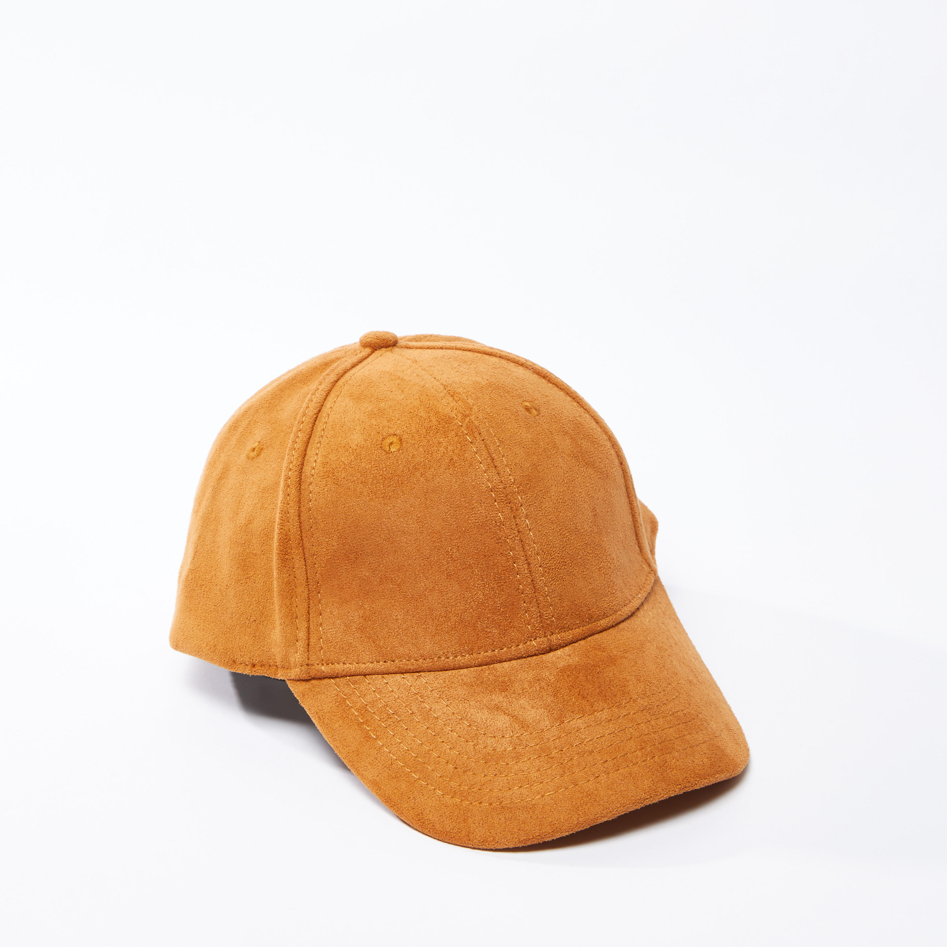 Textured Cap with Plate Buckle Closure-men-caps-image-1