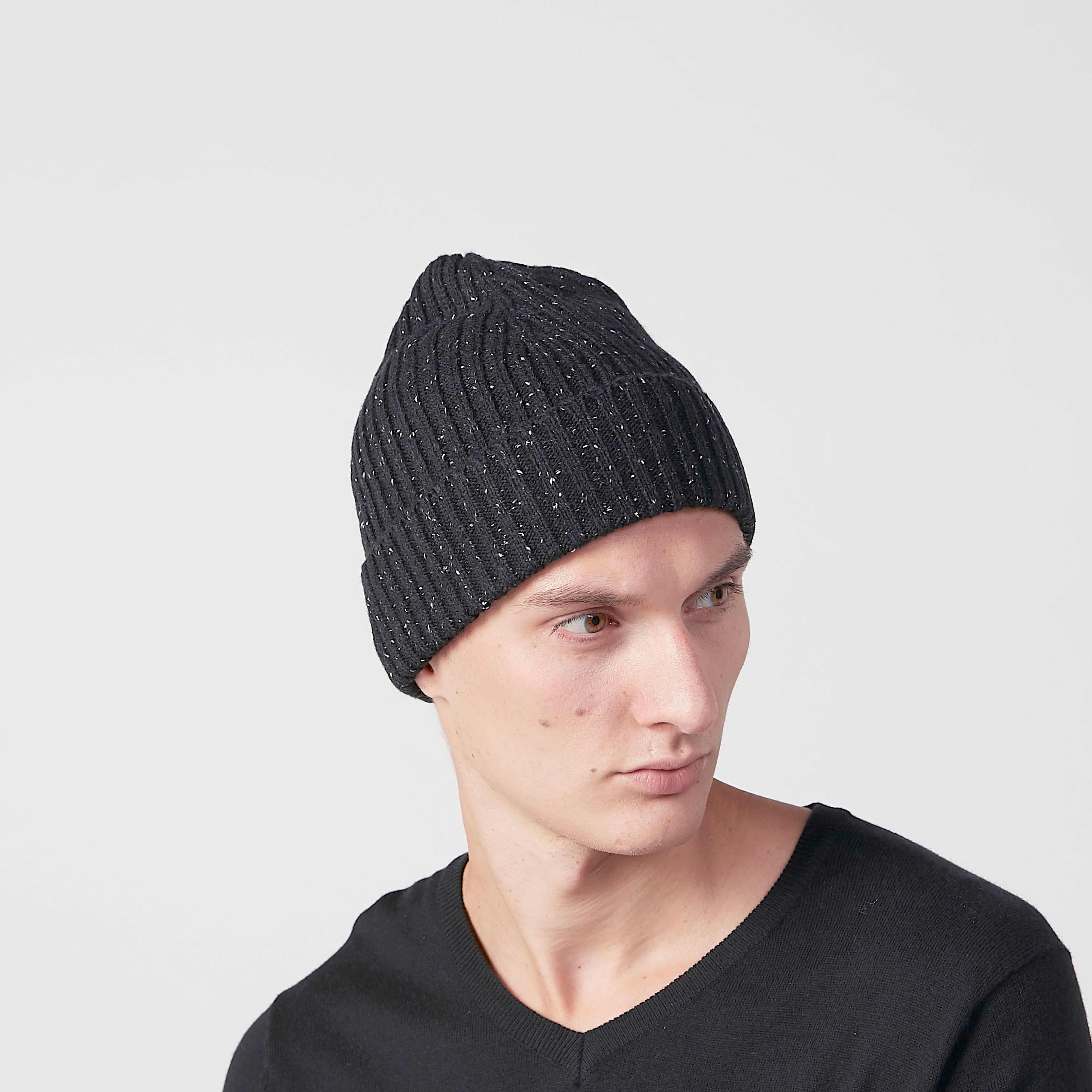 قبعة بيني بارزة الملمس-men-caps-image-2