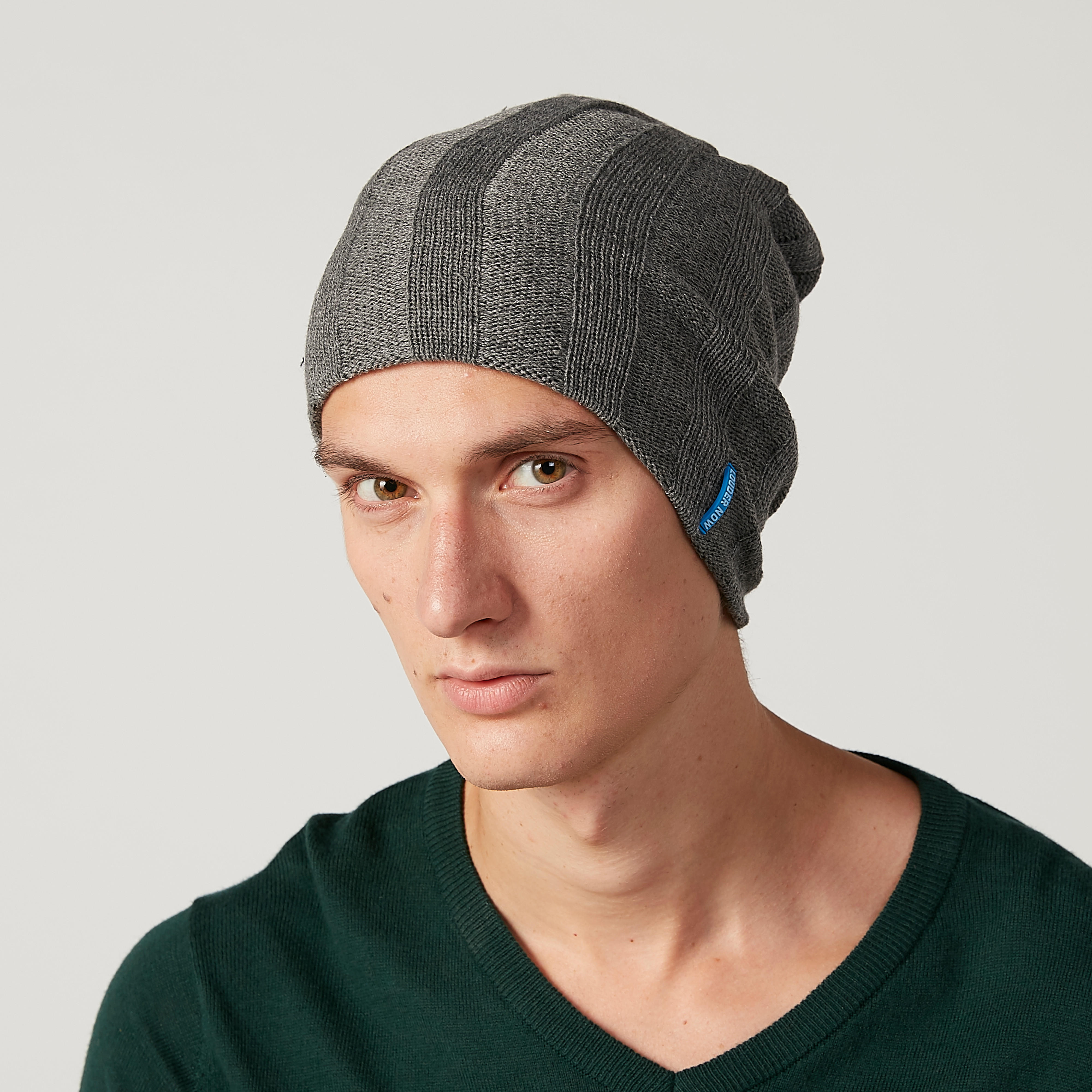قبعة بيني بارزة الملمس-men-caps-image-2