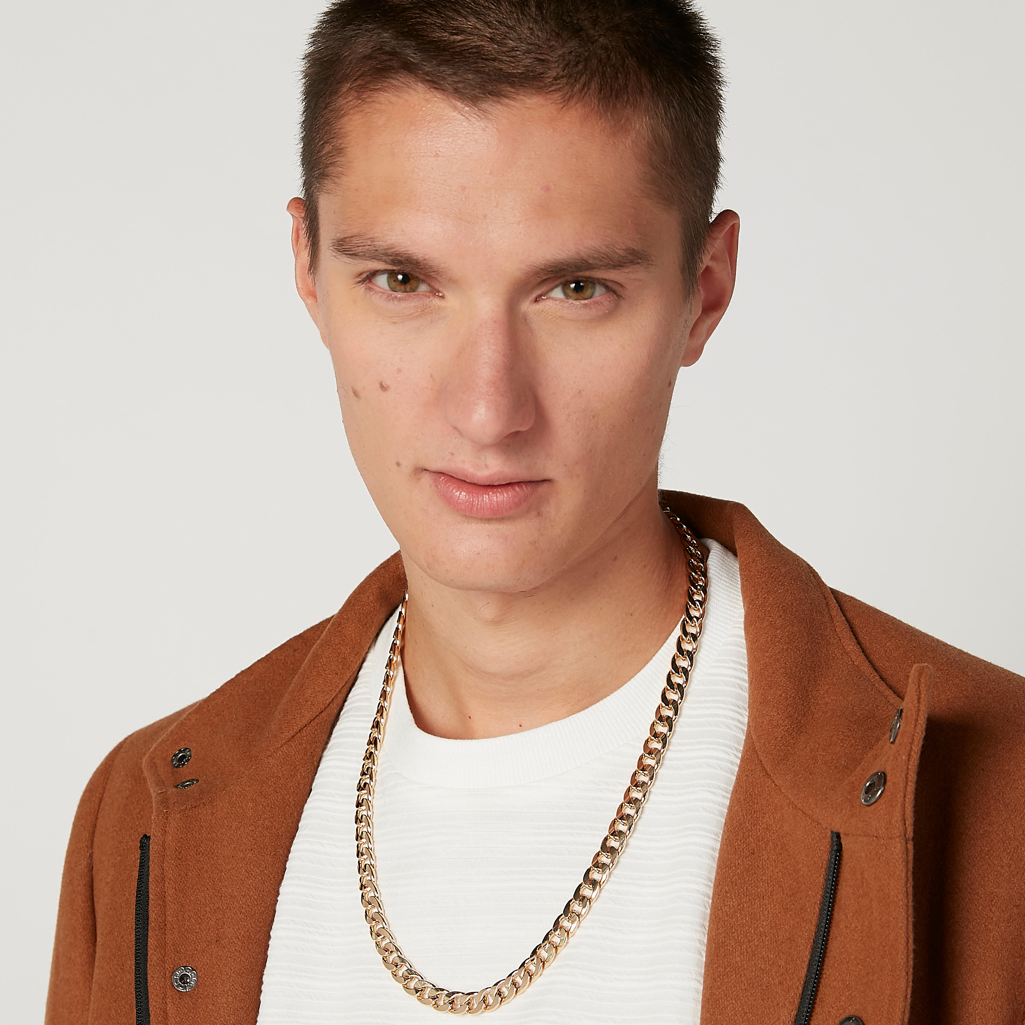 عقد ميتاليك بمشبك إغلاق-men-watchesandjewellery-necklacesandpendants-image-2