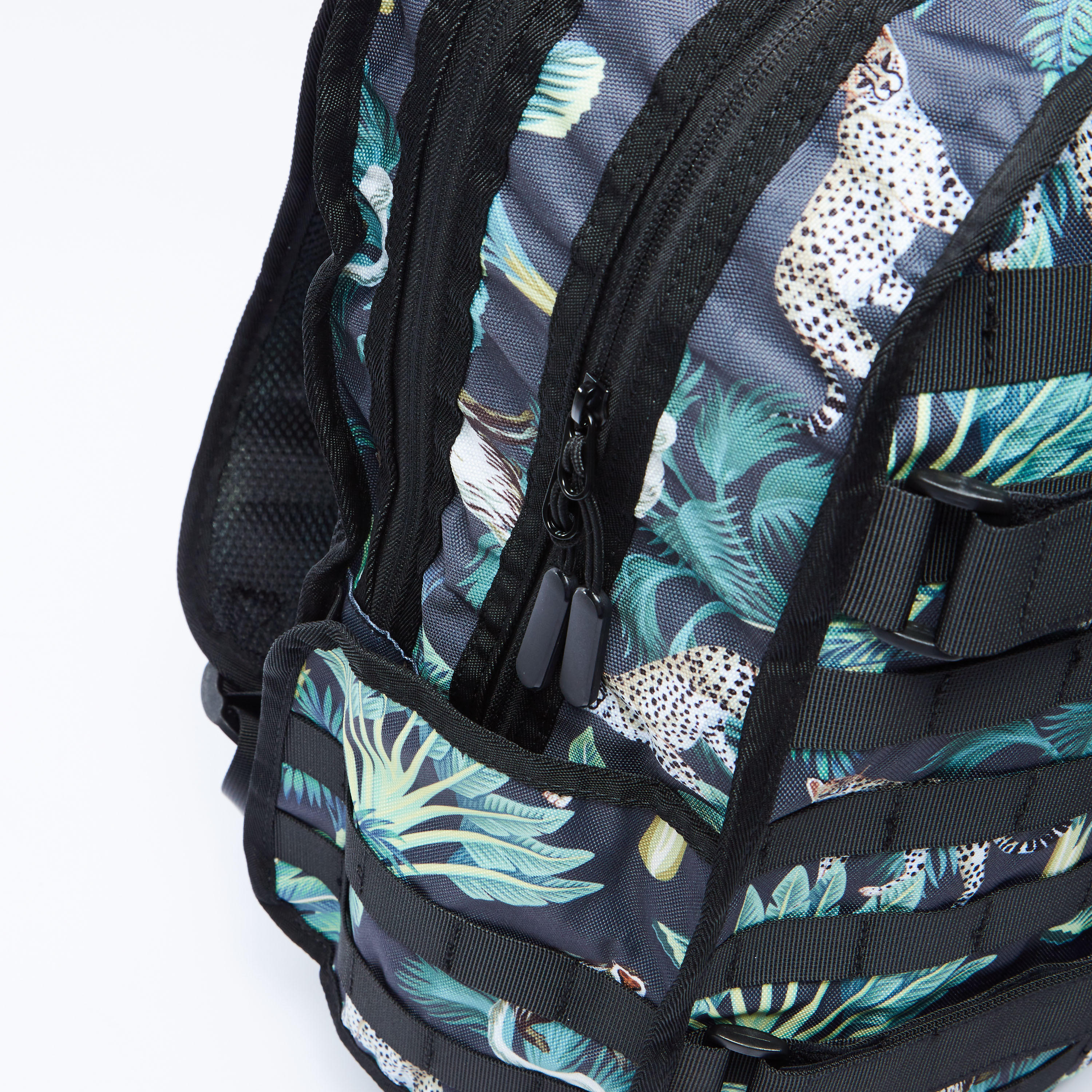 Floral Printed Backpack with Adjustable Straps and Top Handle-men-bags-image-4