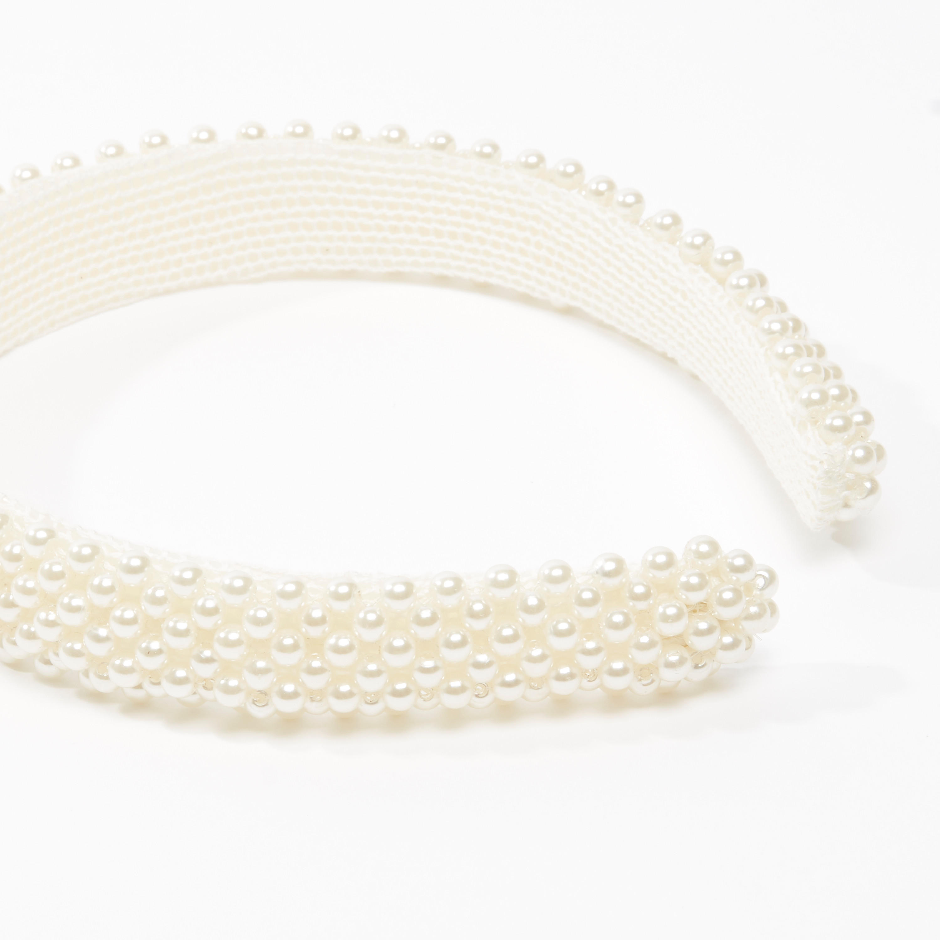 Pearl Detail Hair Band-women-hairaccessories-image-4