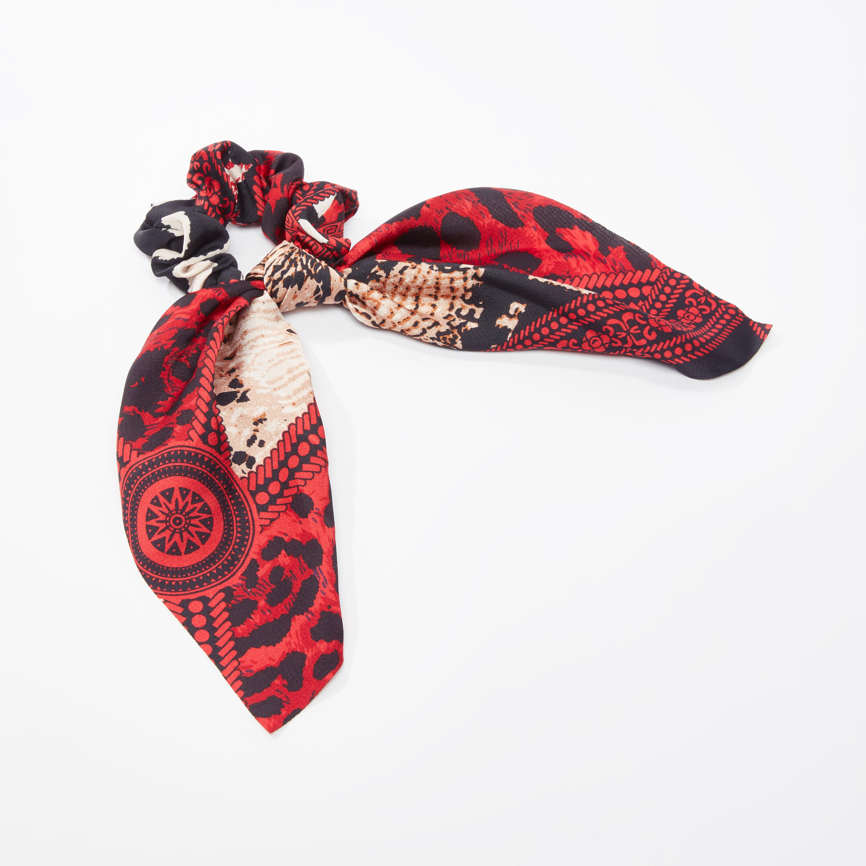 ربطة شعر مزيّنة بعقدة وطبعات-women-hairaccessories-image-1