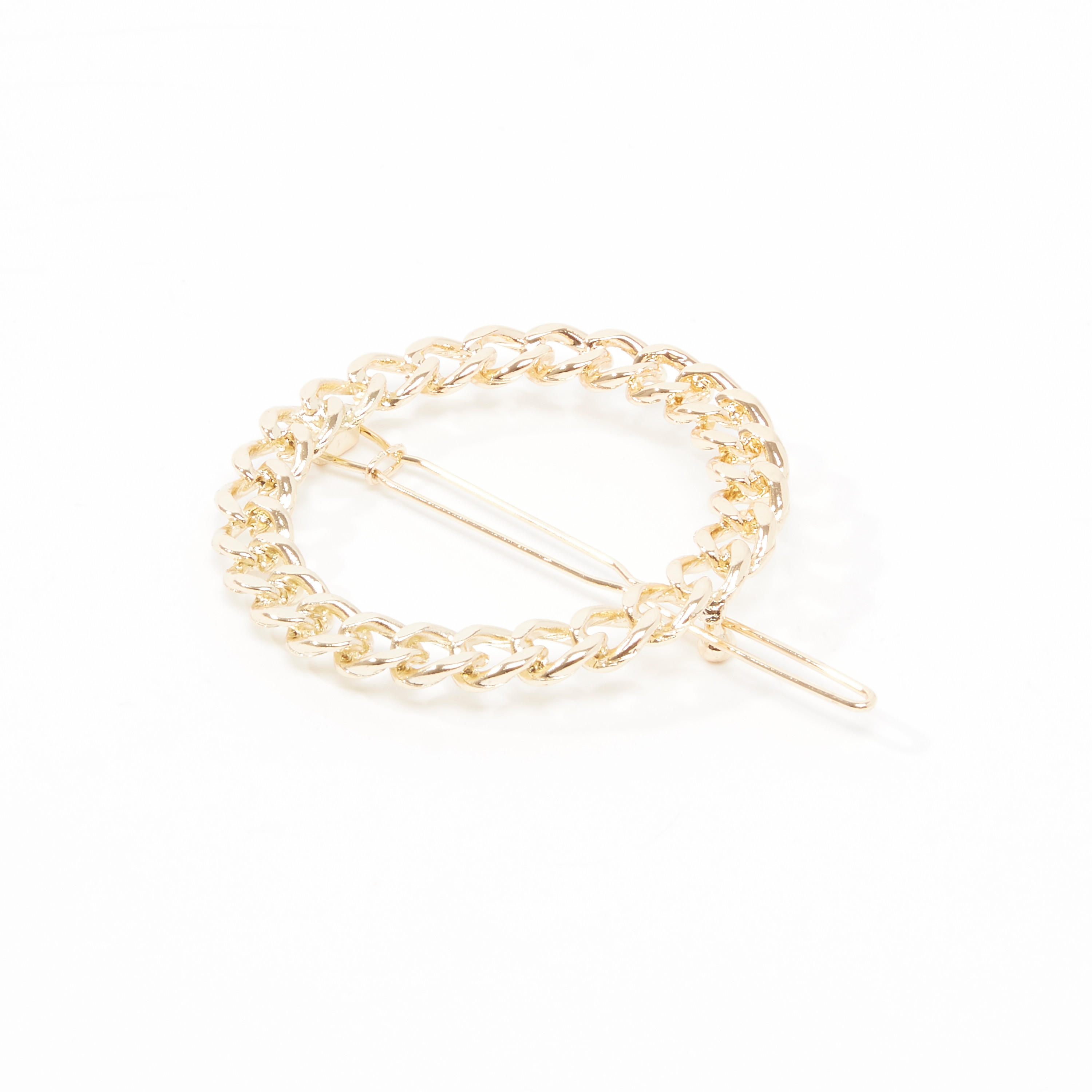 Round Accent Metallic Hairpin-women-hairaccessories-image-1