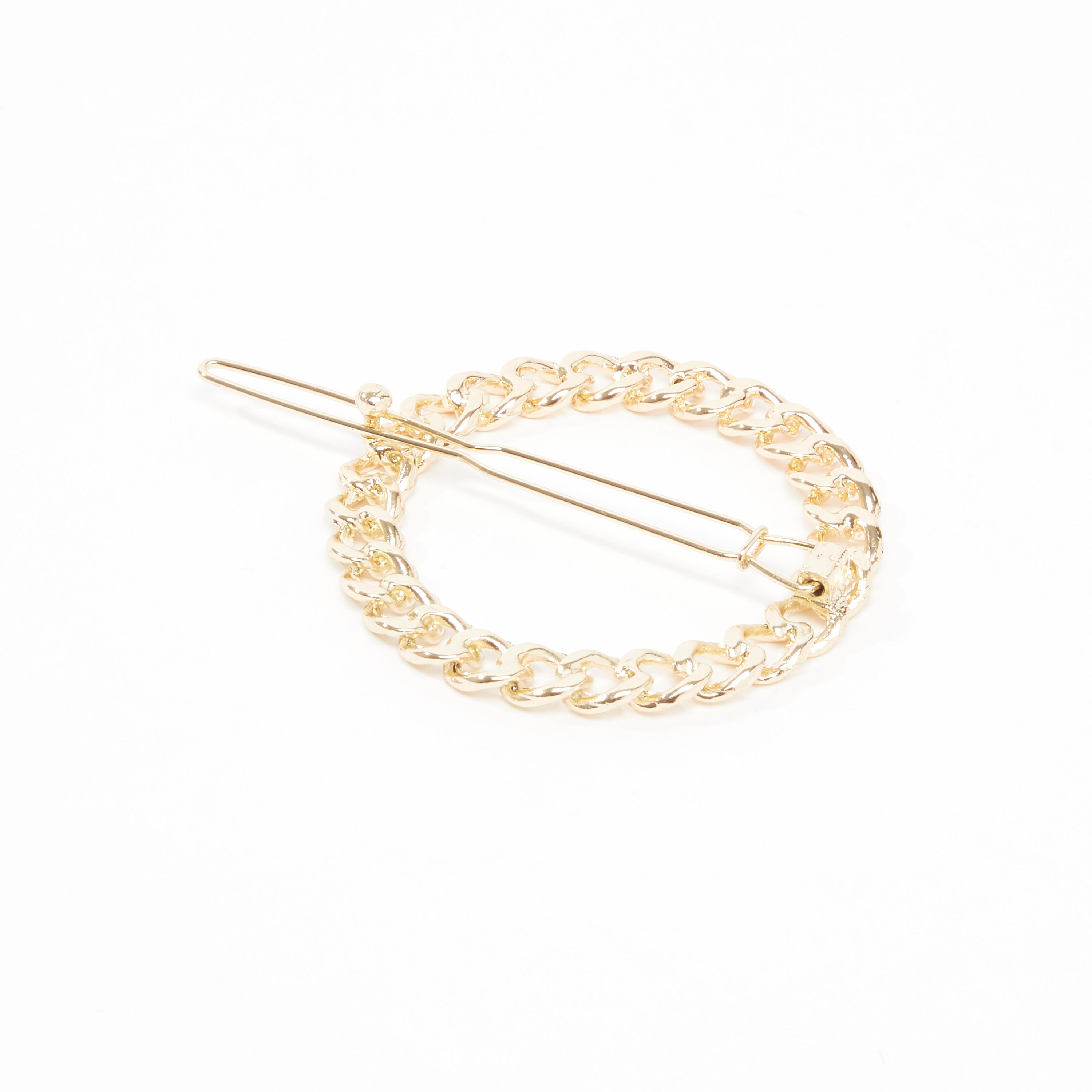 Round Accent Metallic Hairpin-women-hairaccessories-image-3