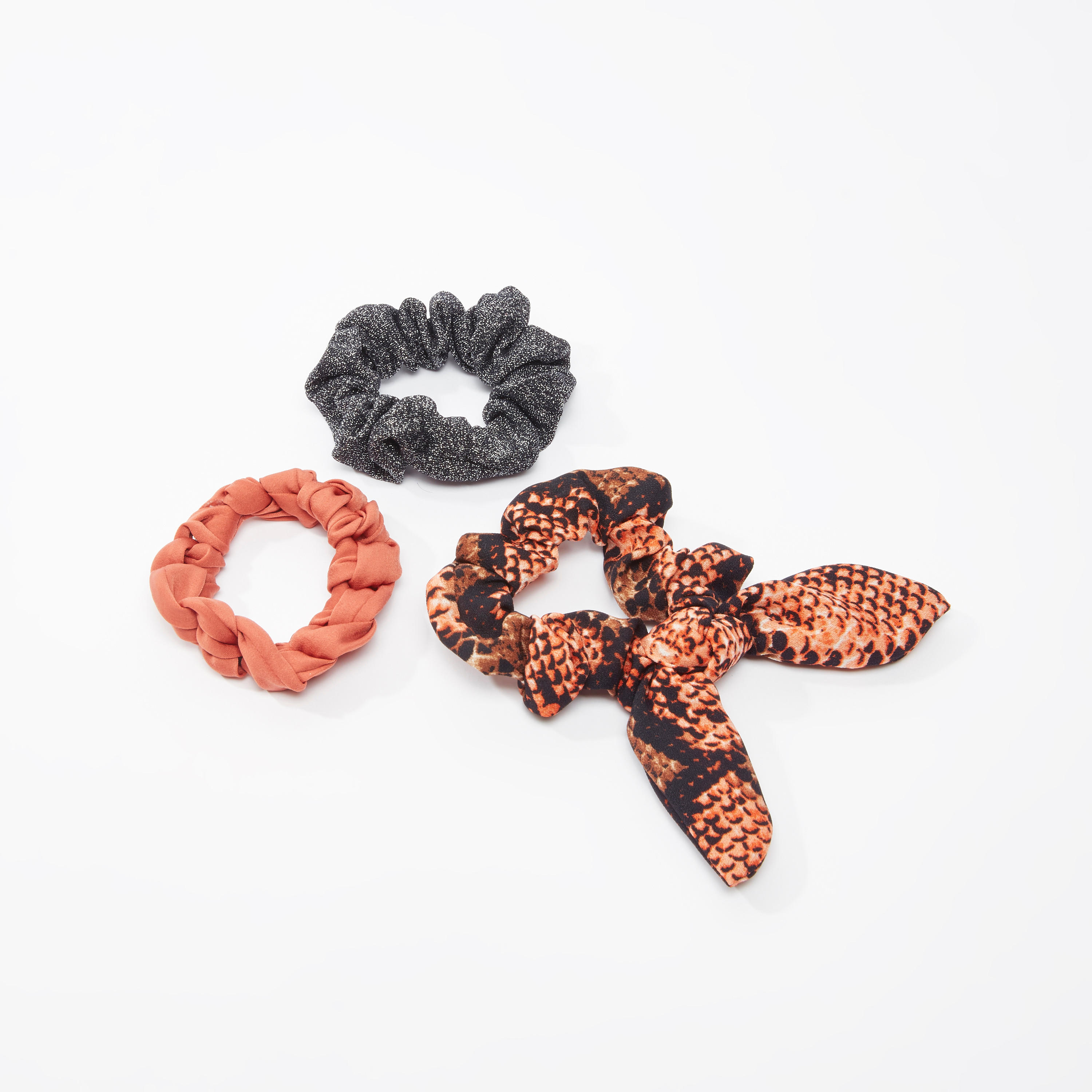 Set of 3 - Assorted Hair Tie-women-hairaccessories-image-1