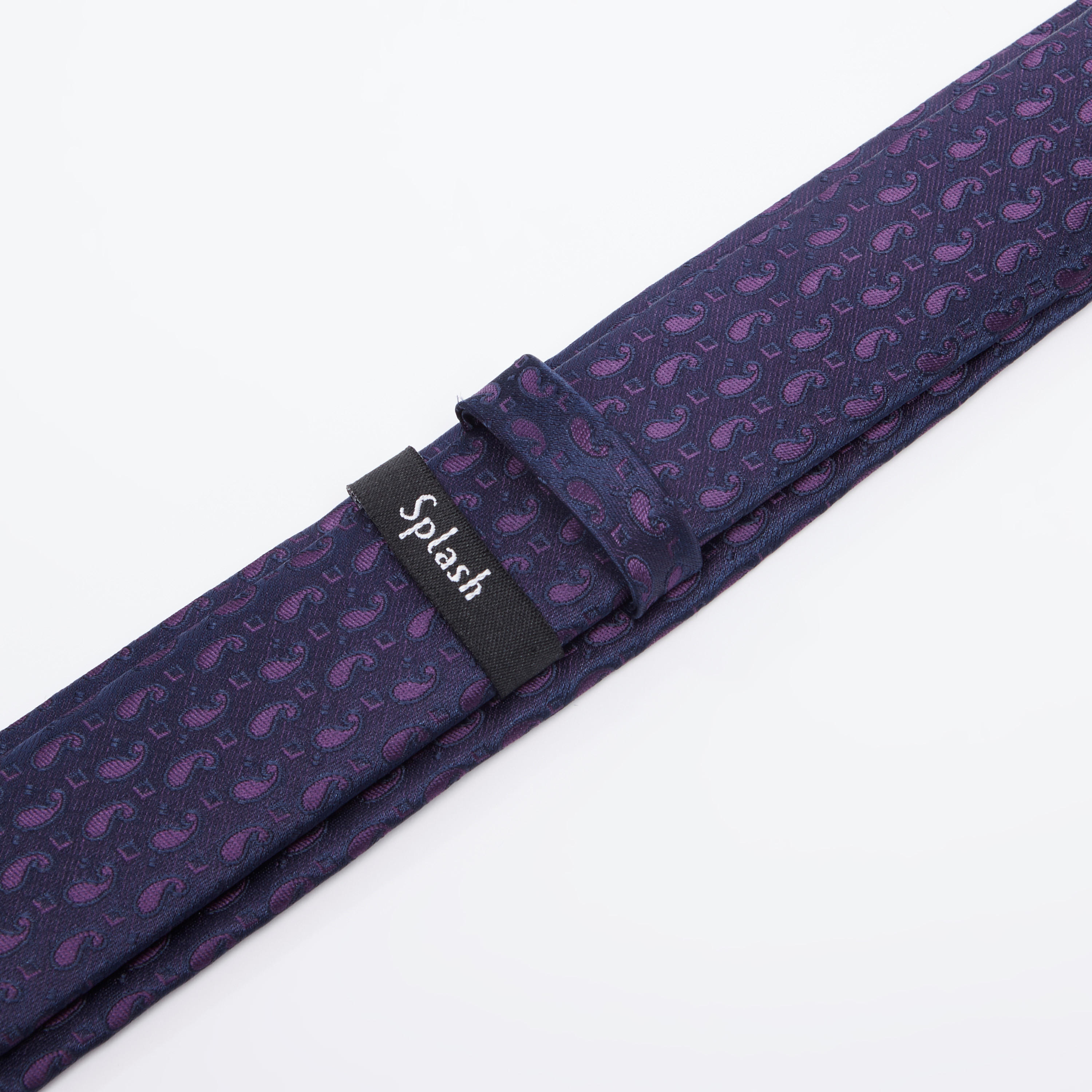ربطة عنق عادية بارزة الملمس بمشبك تثبيت-men-tiesandcufflinks-pocketsquares-image-3