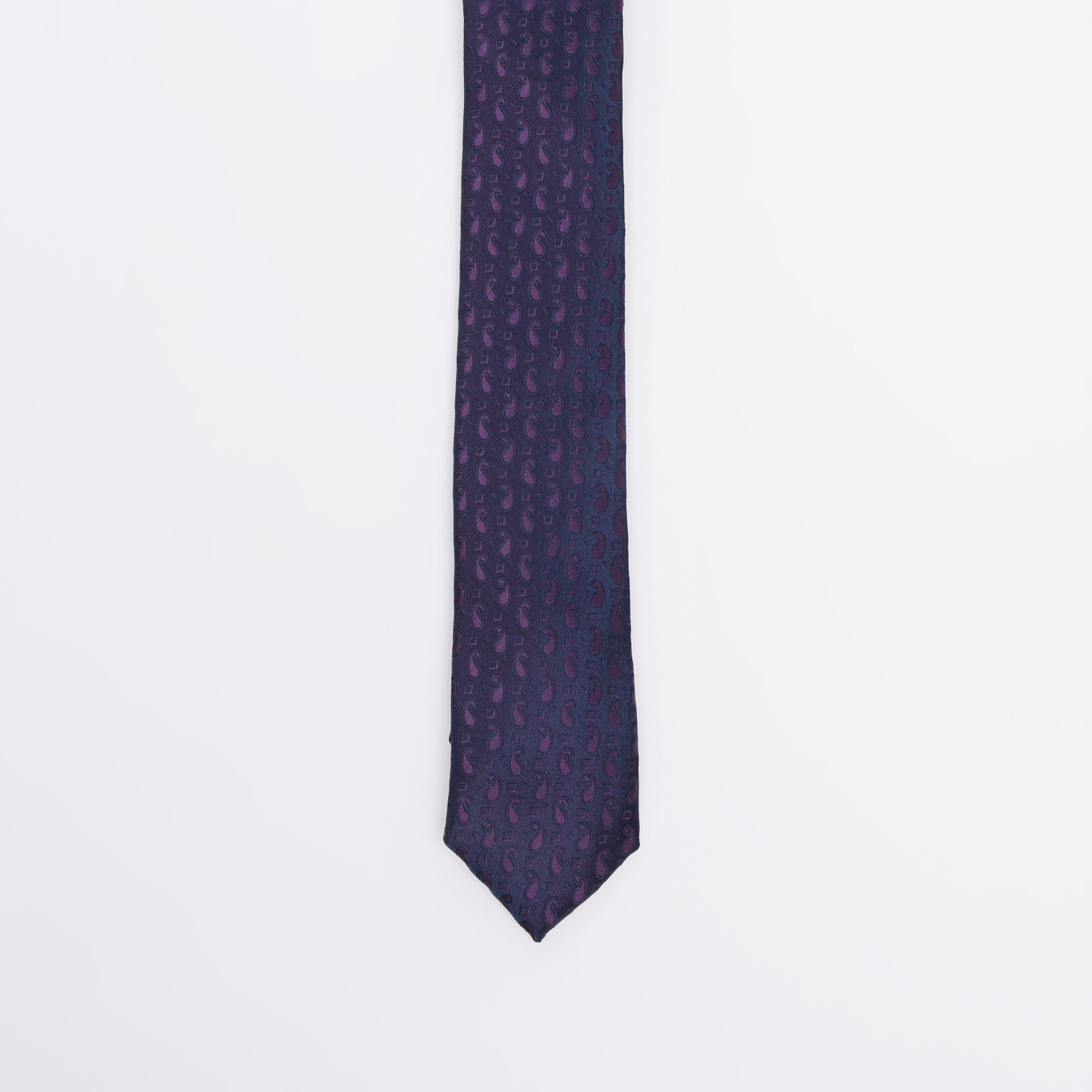ربطة عنق عادية بارزة الملمس بمشبك تثبيت-men-tiesandcufflinks-pocketsquares-image-4