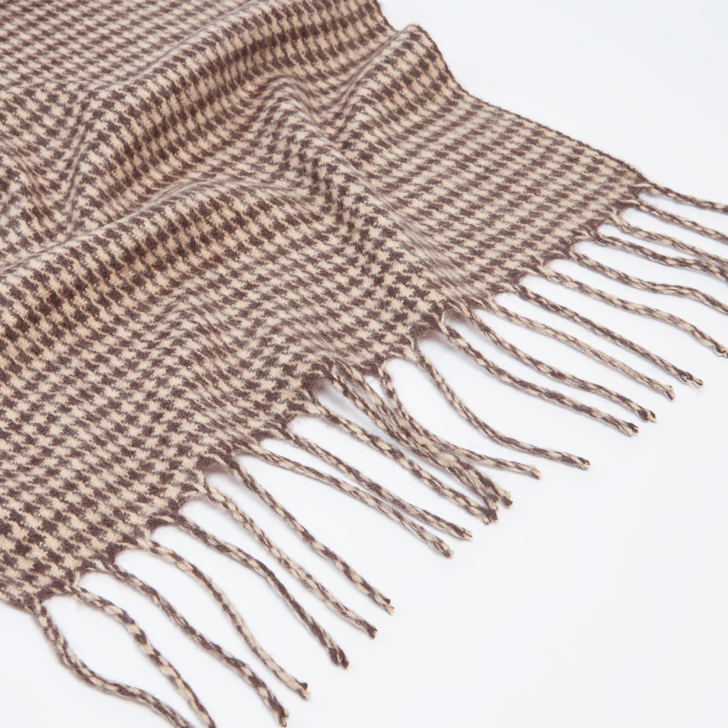 Chequered Scarf with Fringes-men-scarvesandgloves-image-3