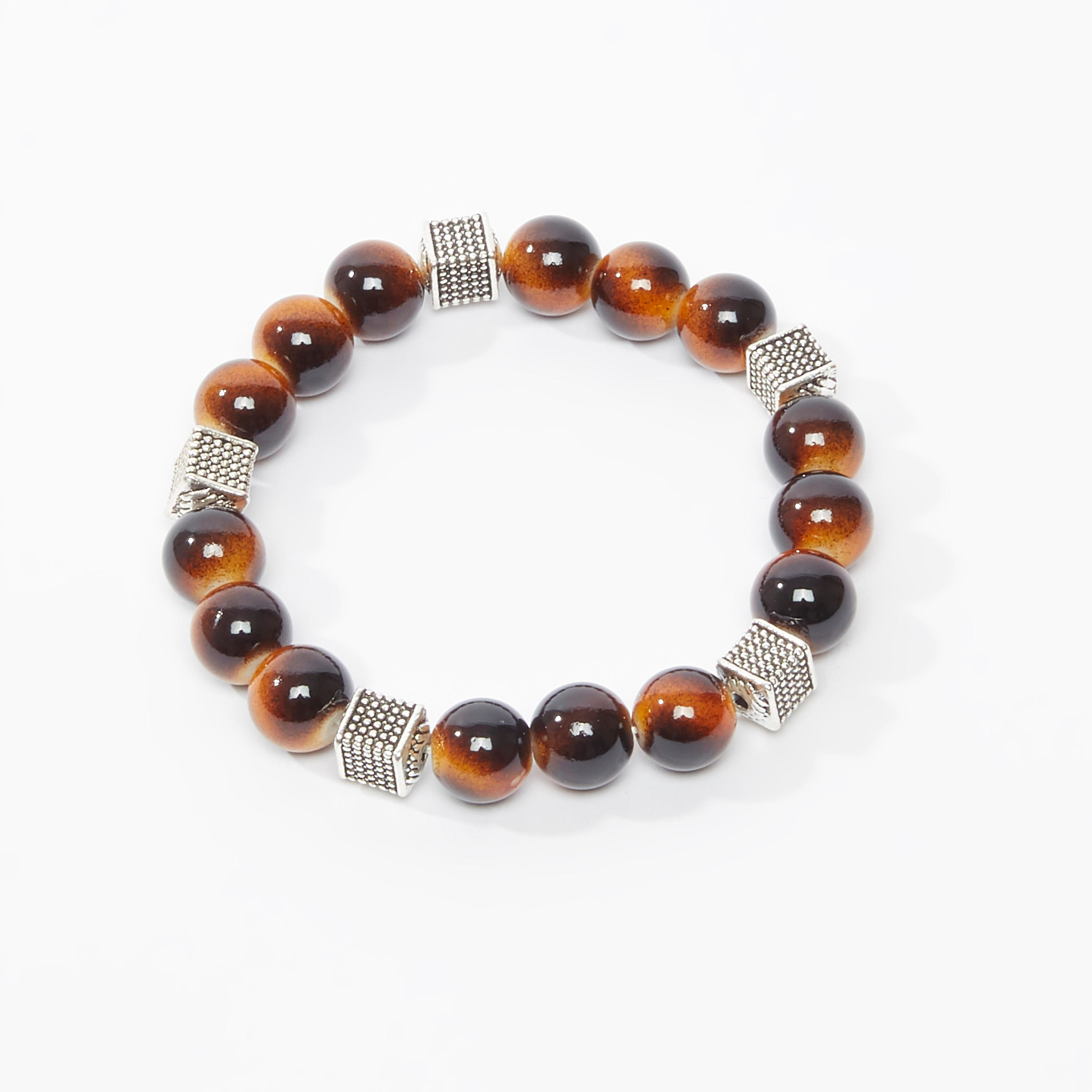 Embellished Beaded Bracelet-men-watchesandjewellery-bracelets-image-4