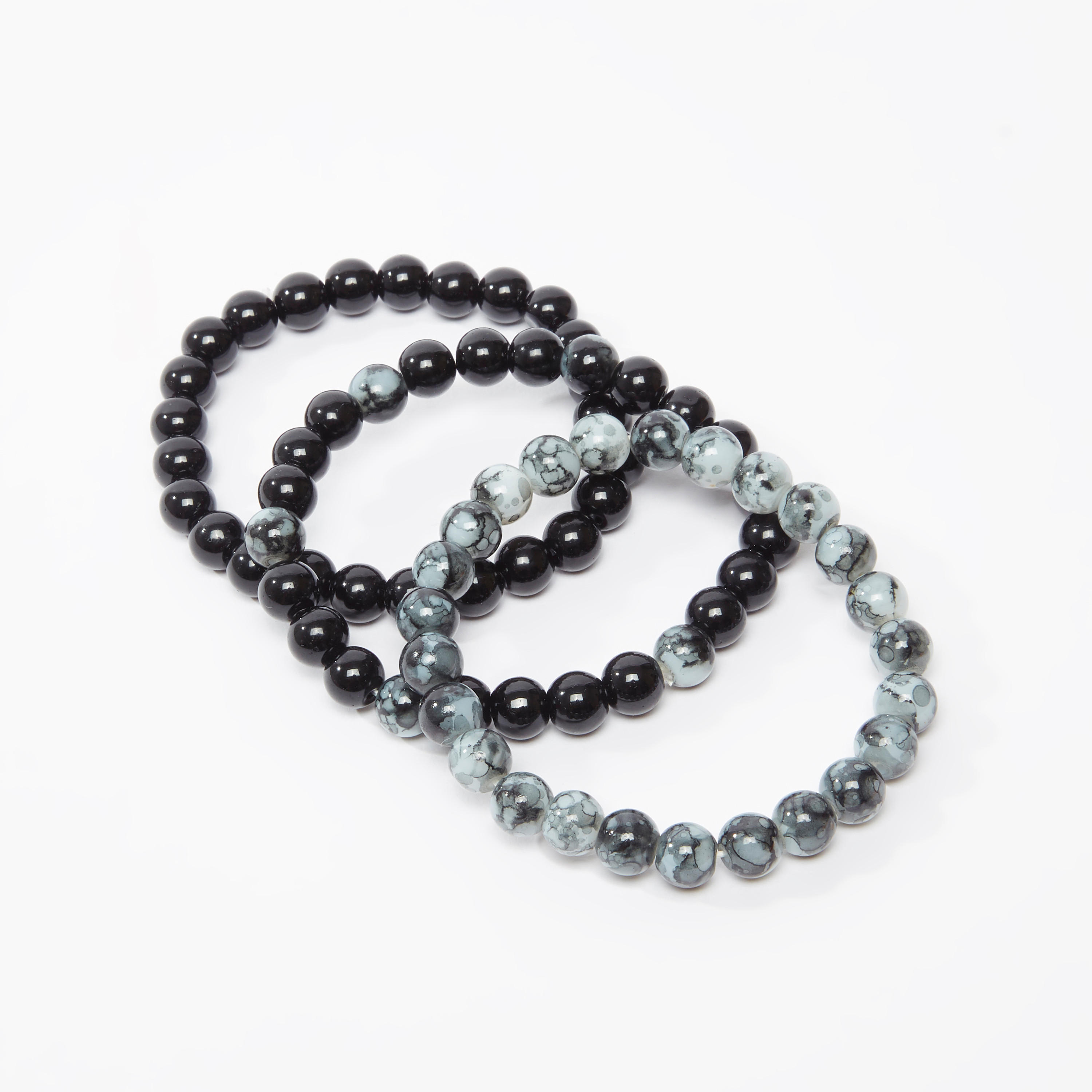 اساور خرز - طقم من 3 قطع-men-watchesandjewellery-bracelets-image-2