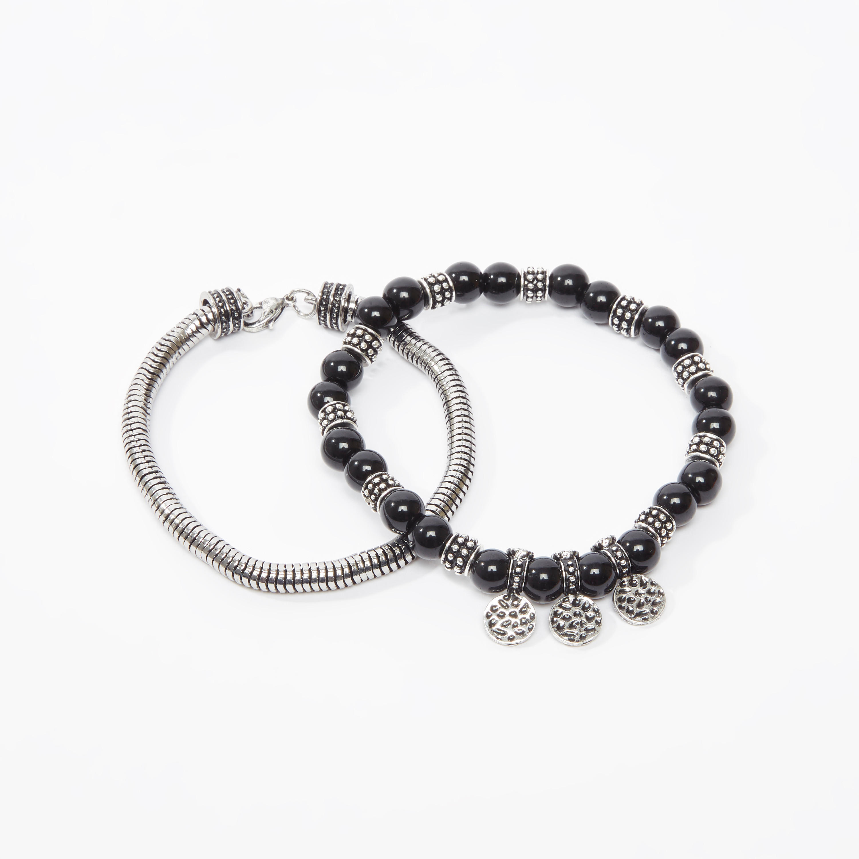 Set of 2 - Embellished Bracelets-men-watchesandjewellery-bracelets-image-3