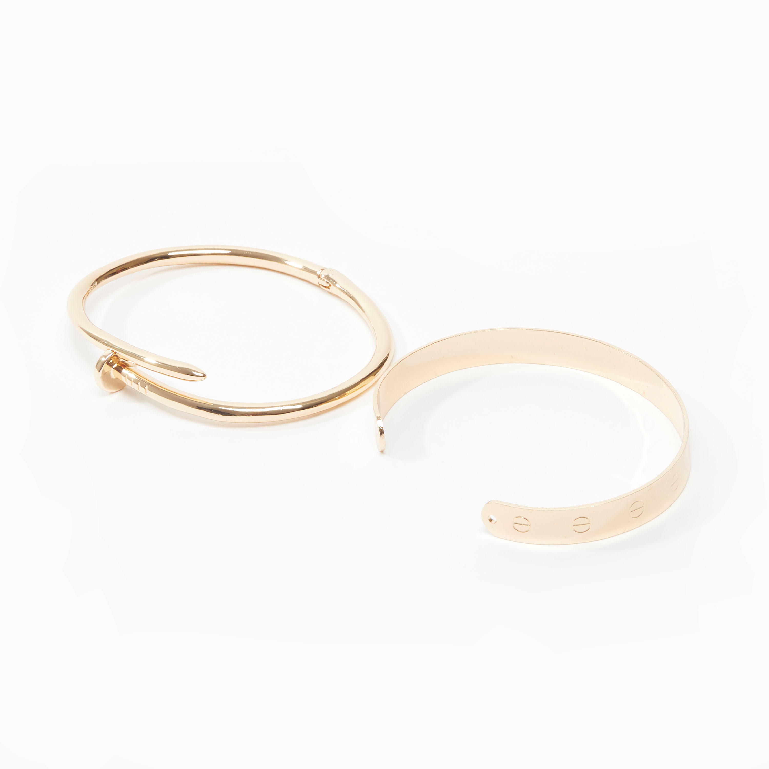 Set of 2 - Metallic Bracelets-men-watchesandjewellery-bracelets-image-4