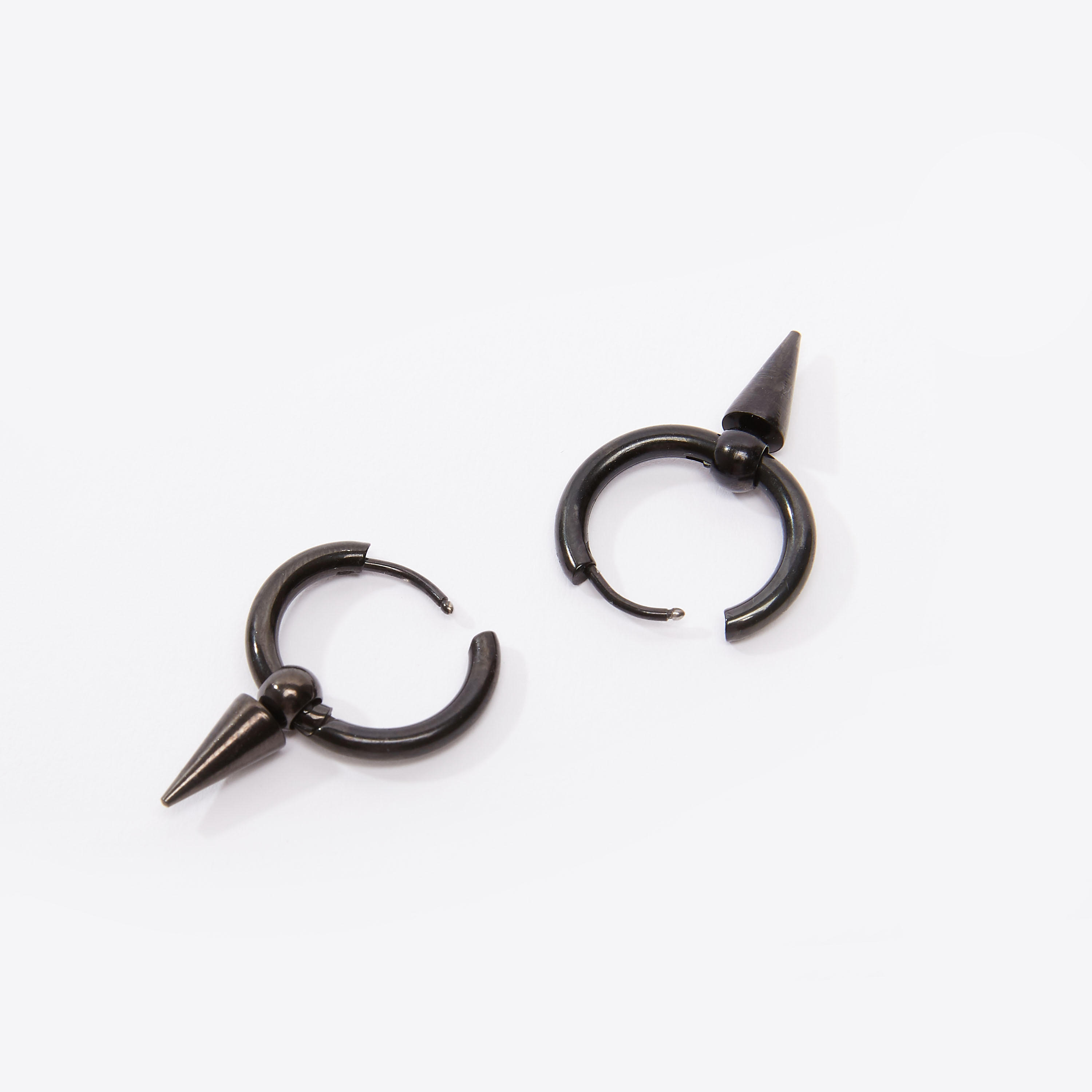 Plain Dangling Earrings with Hinged Hoop-women-clothingaccessories-novelties-image-3