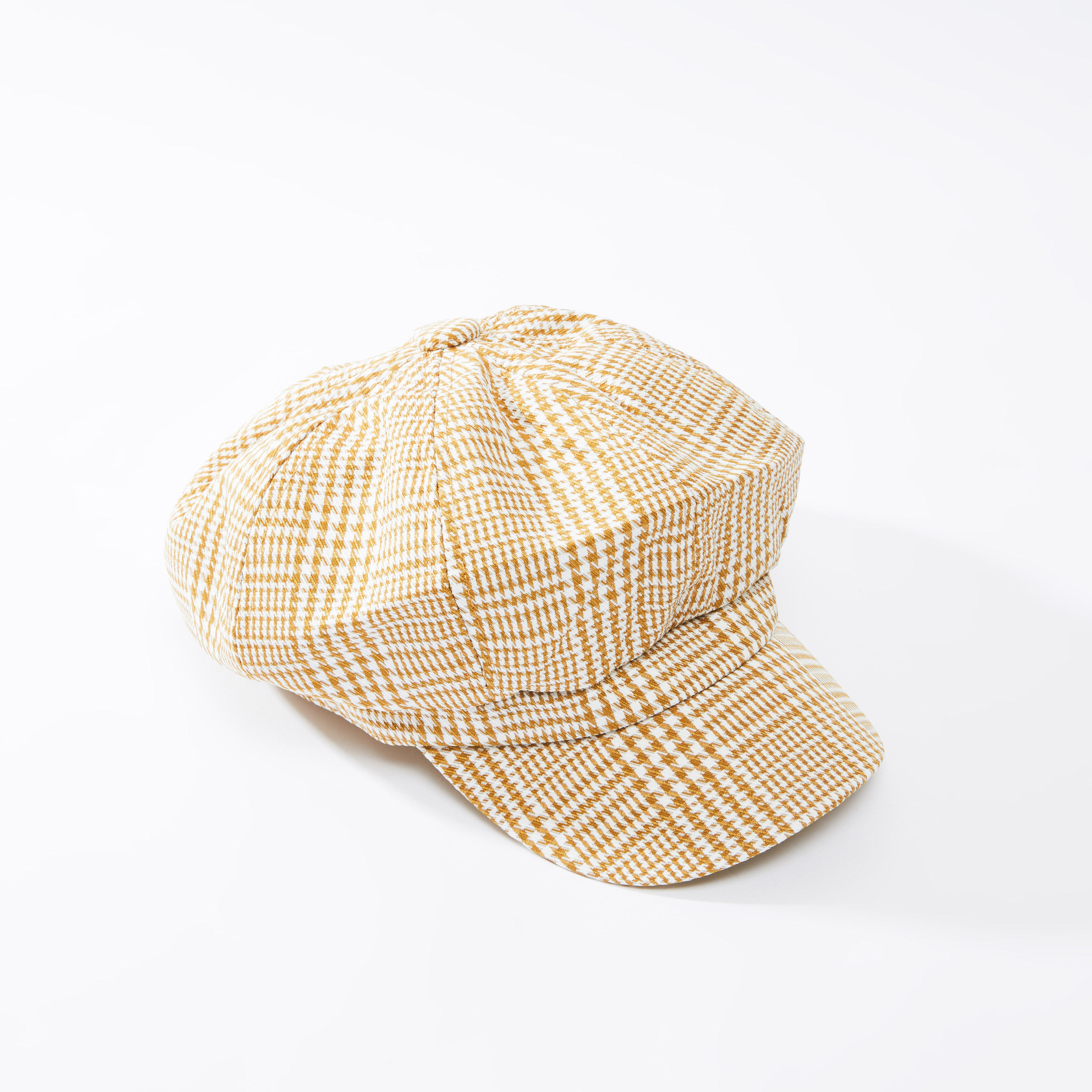 Chequered Beret Cap-women-clothingaccessories-capsandhats-image-1