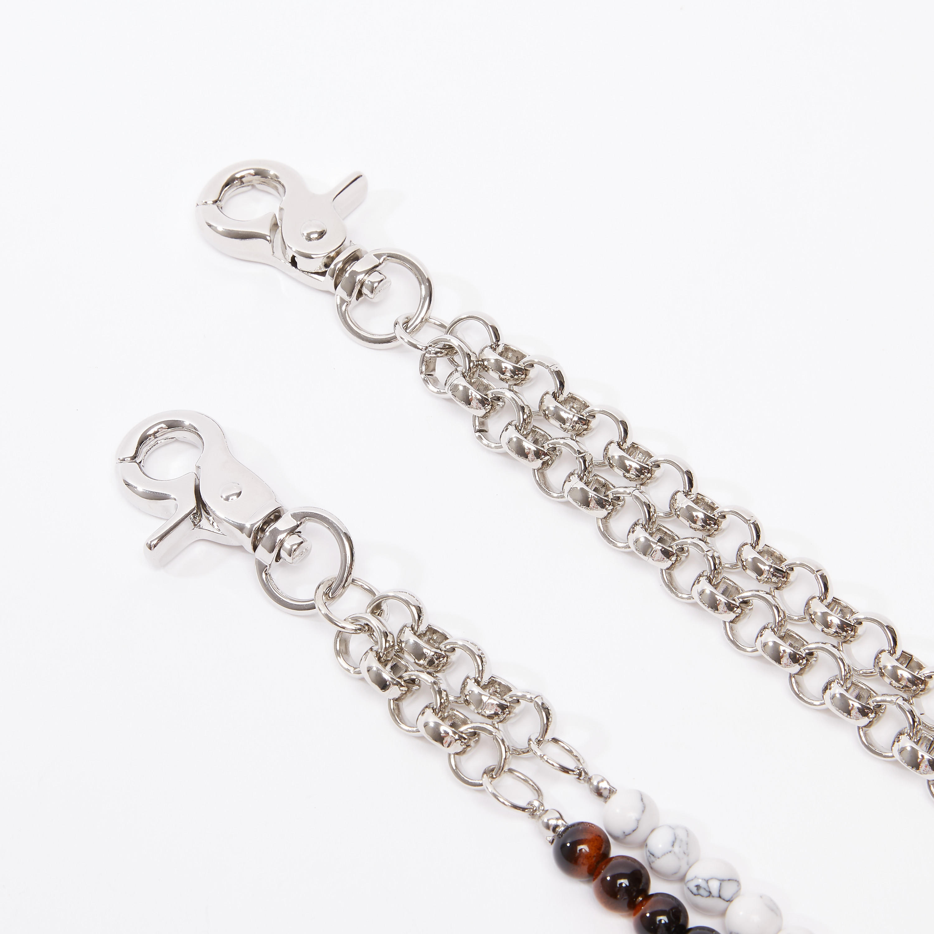 قلادة ميتاليك مزيّنة بالخرز بمشبك إغلاق-women-clothingaccessories-novelties-image-1