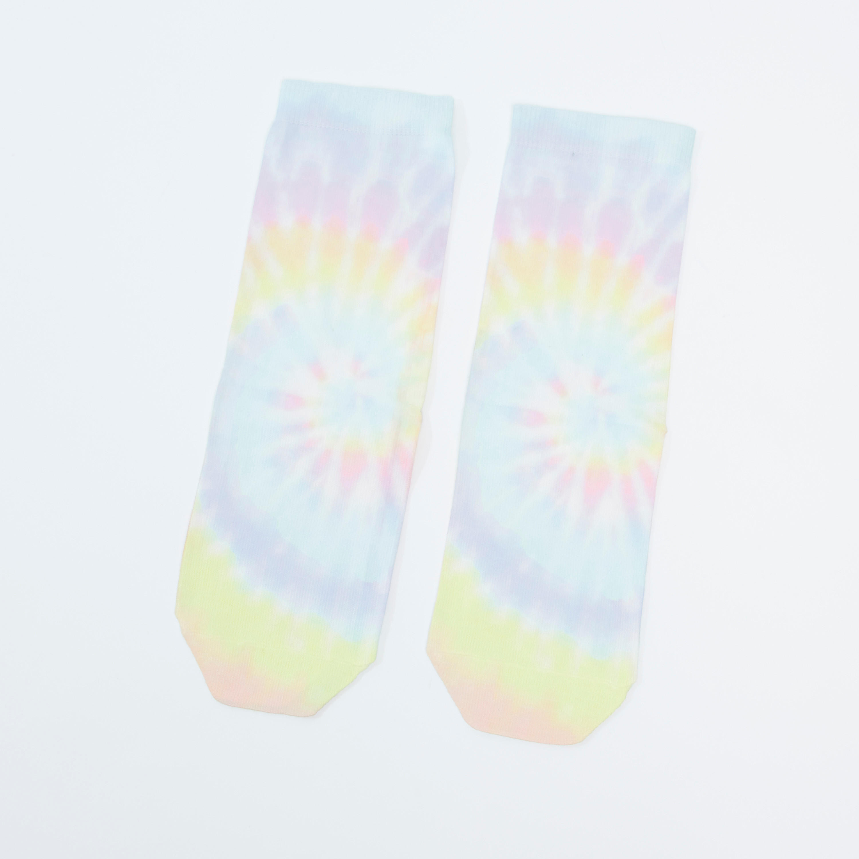 Printed Ankle Length Socks with Cuffed Hem-women-socksandstockings-image-1
