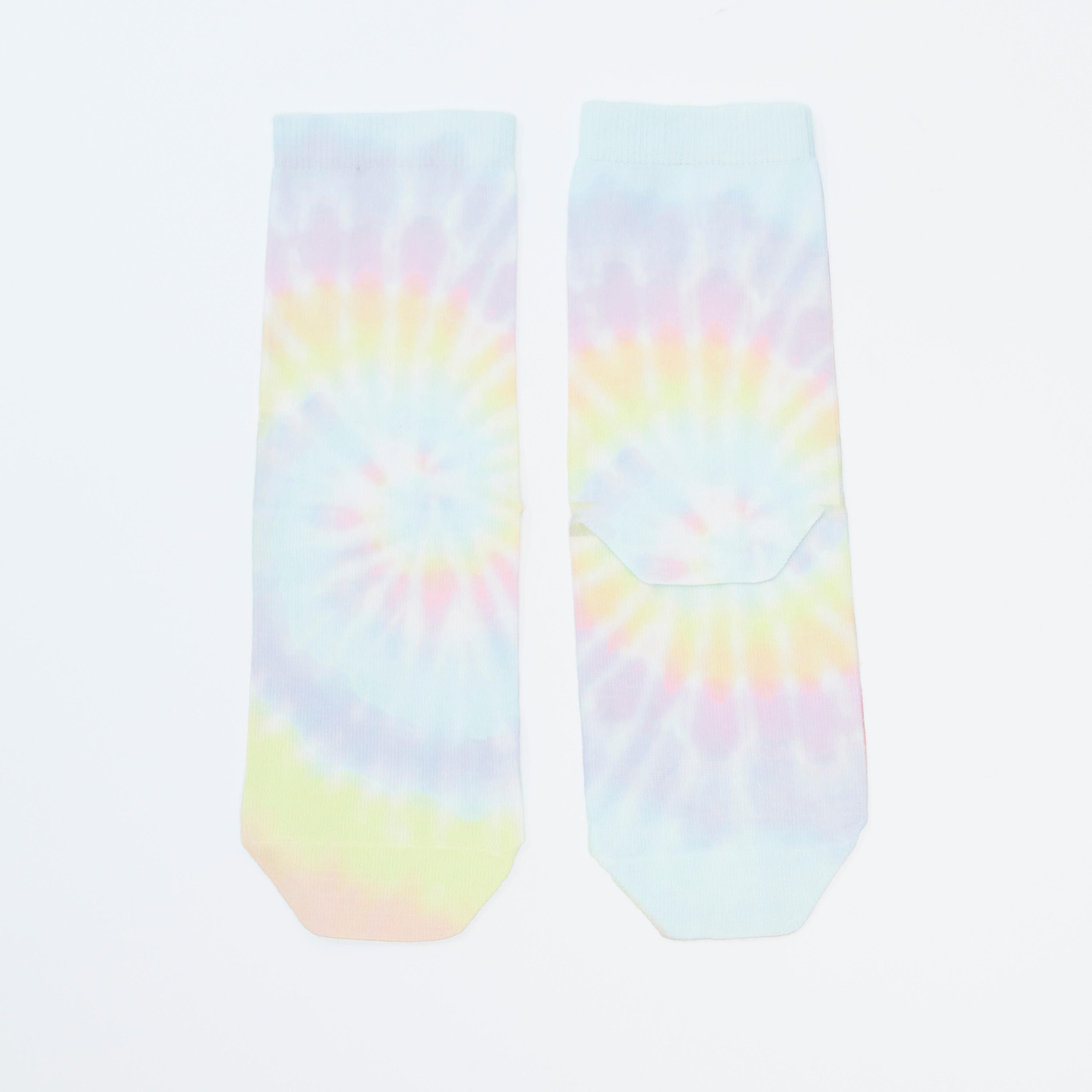 Printed Ankle Length Socks with Cuffed Hem-women-socksandstockings-image-3