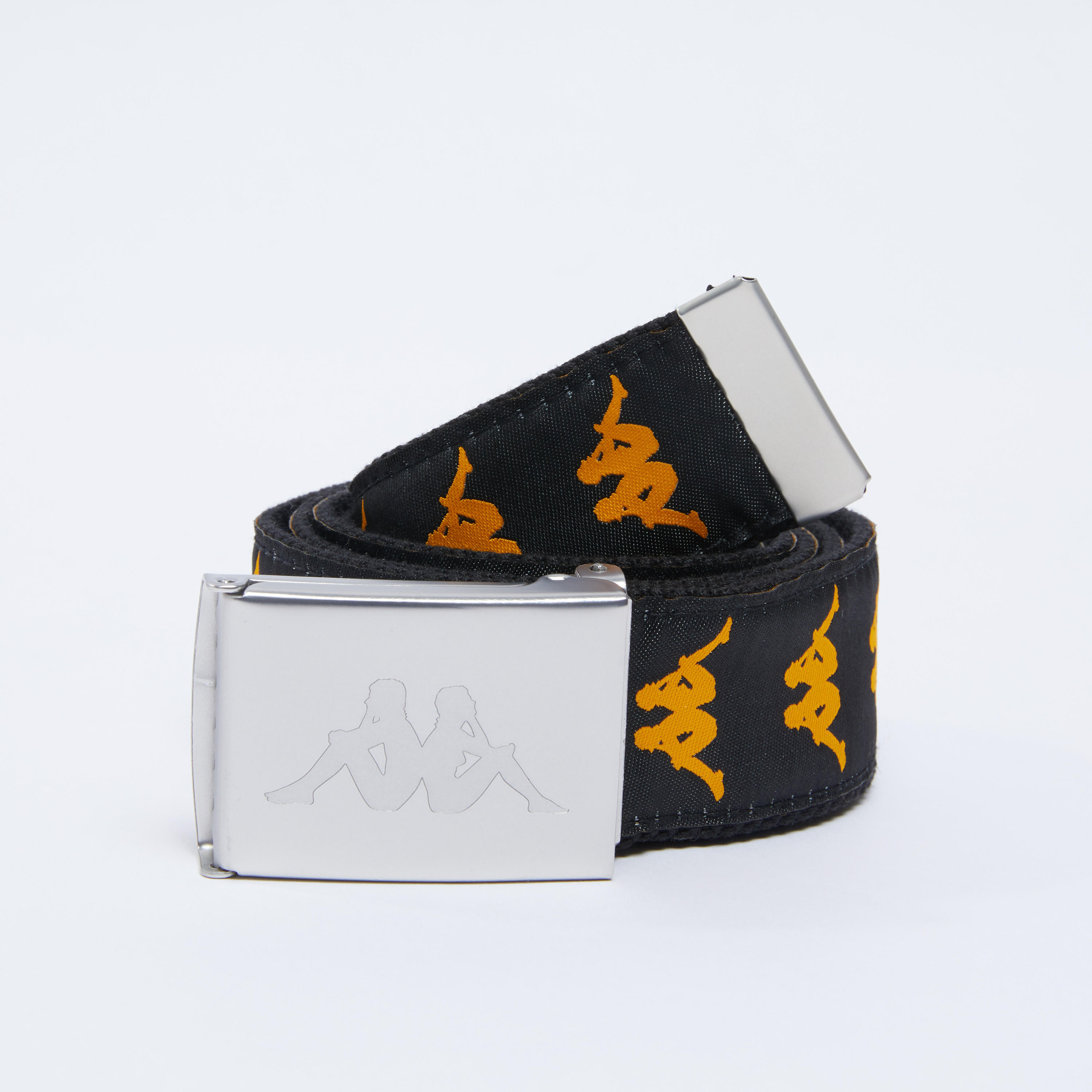 حزام بإبزيم إغلاق وطبعات من كابا-men-beltsandwallets-belts-image-1