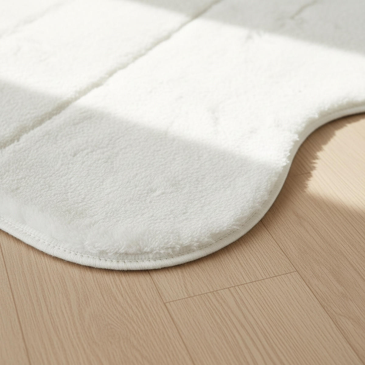 Faux Rabbit Fur Rug - 90x60 cms-household-rugsandcarpets-rugs-image-3
