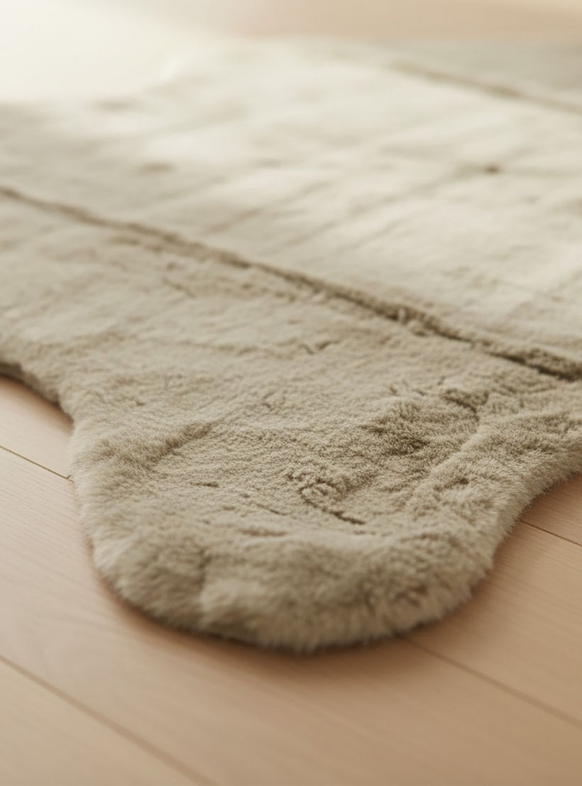 سجادة فرو اصطناعي - 90x60 سم-household-rugsandcarpets-rugs-image-3