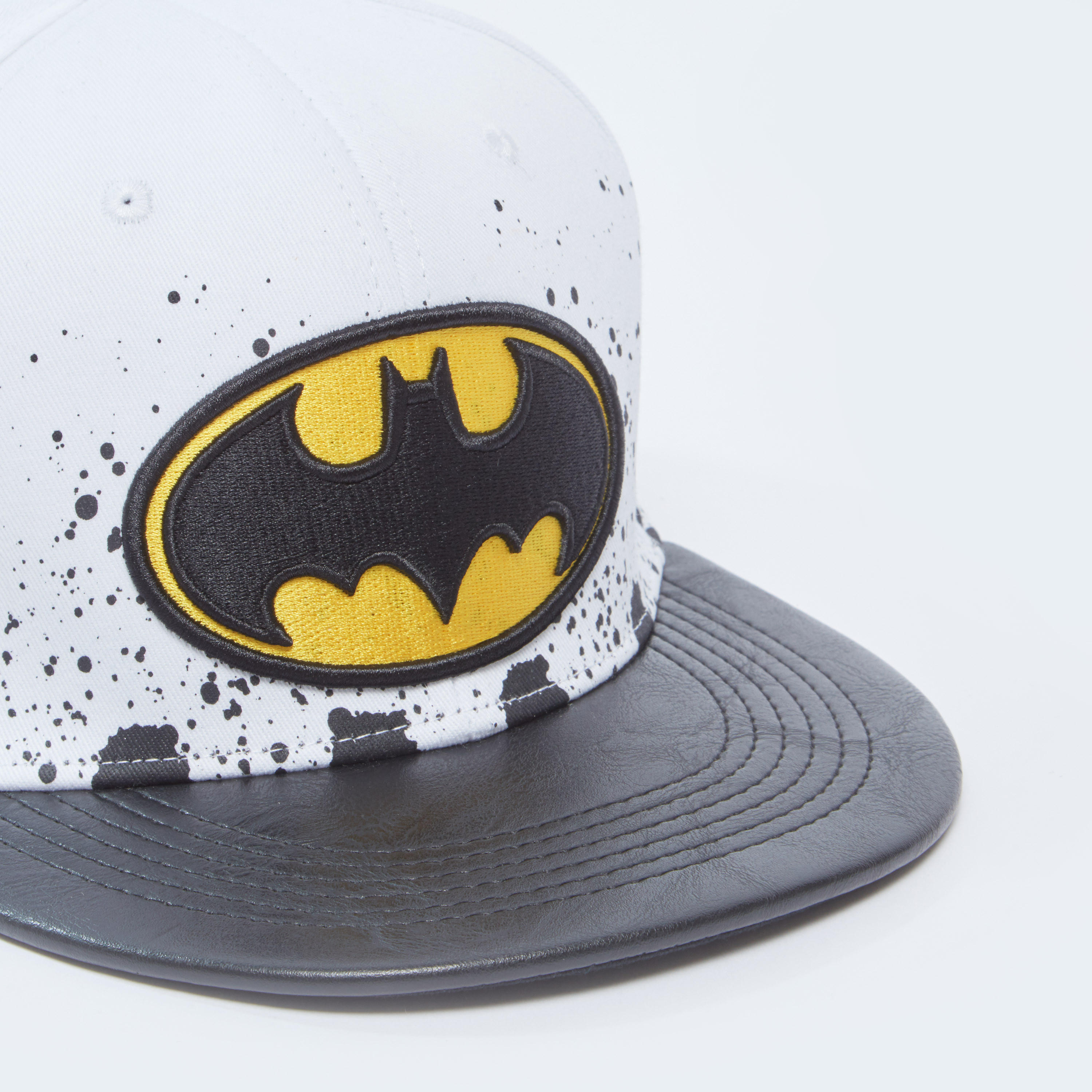 قبعة كاب بزر إغلاق وطبعات باتمان-men-caps-image-2