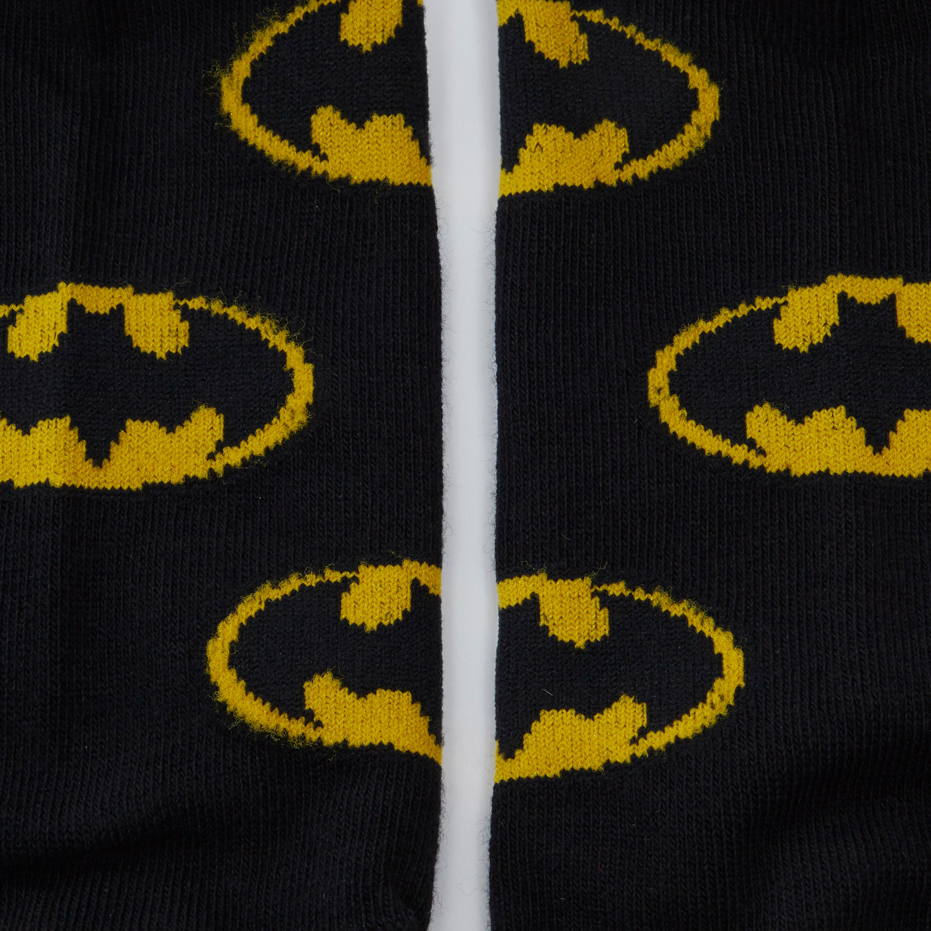 Batman Printed Ankle Length Socks with Cuffed Hem-men-socks-image-3
