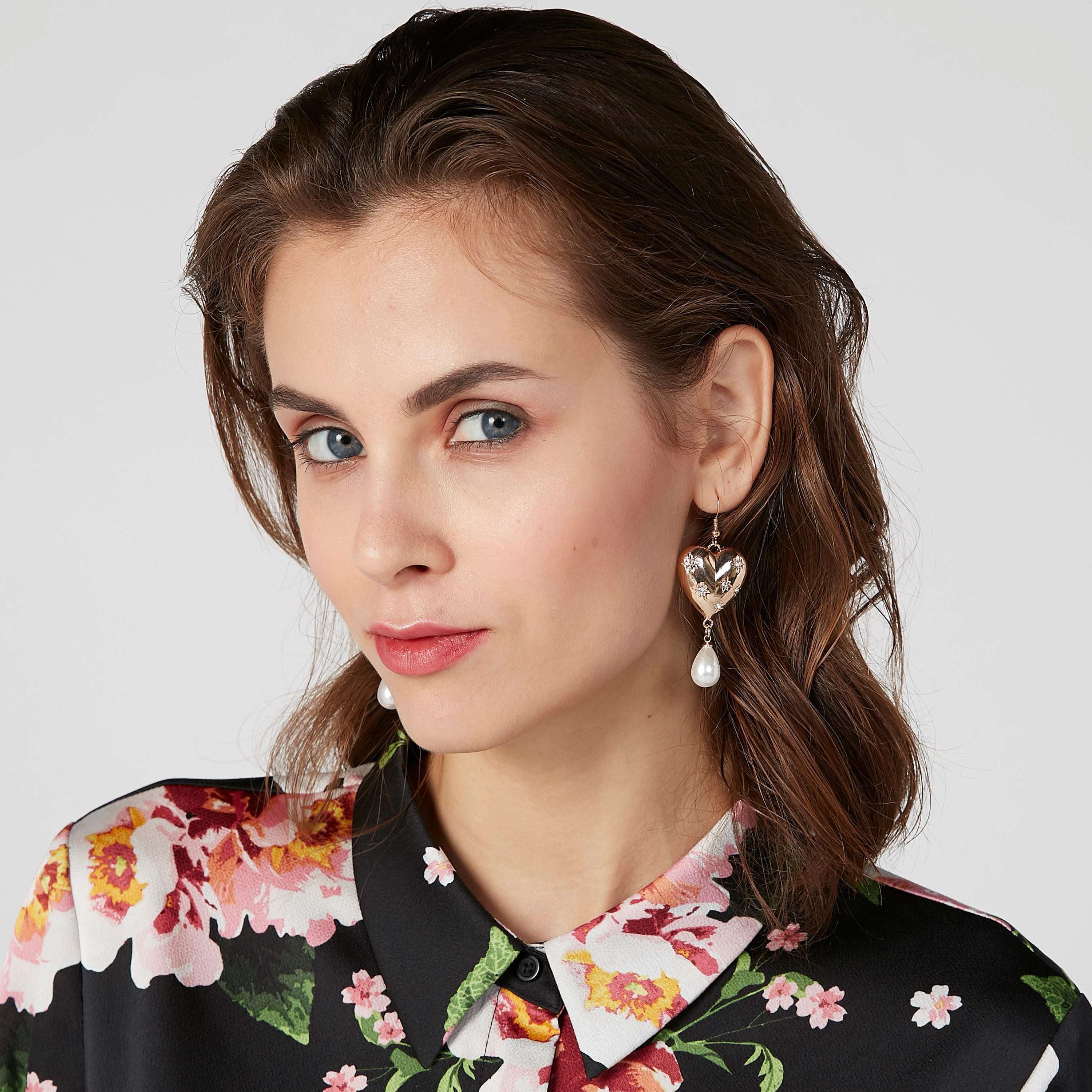 Embellished Dangling Earrings with Fish Hook-women-watchesandjewellery-jewellery-earrings-image-3