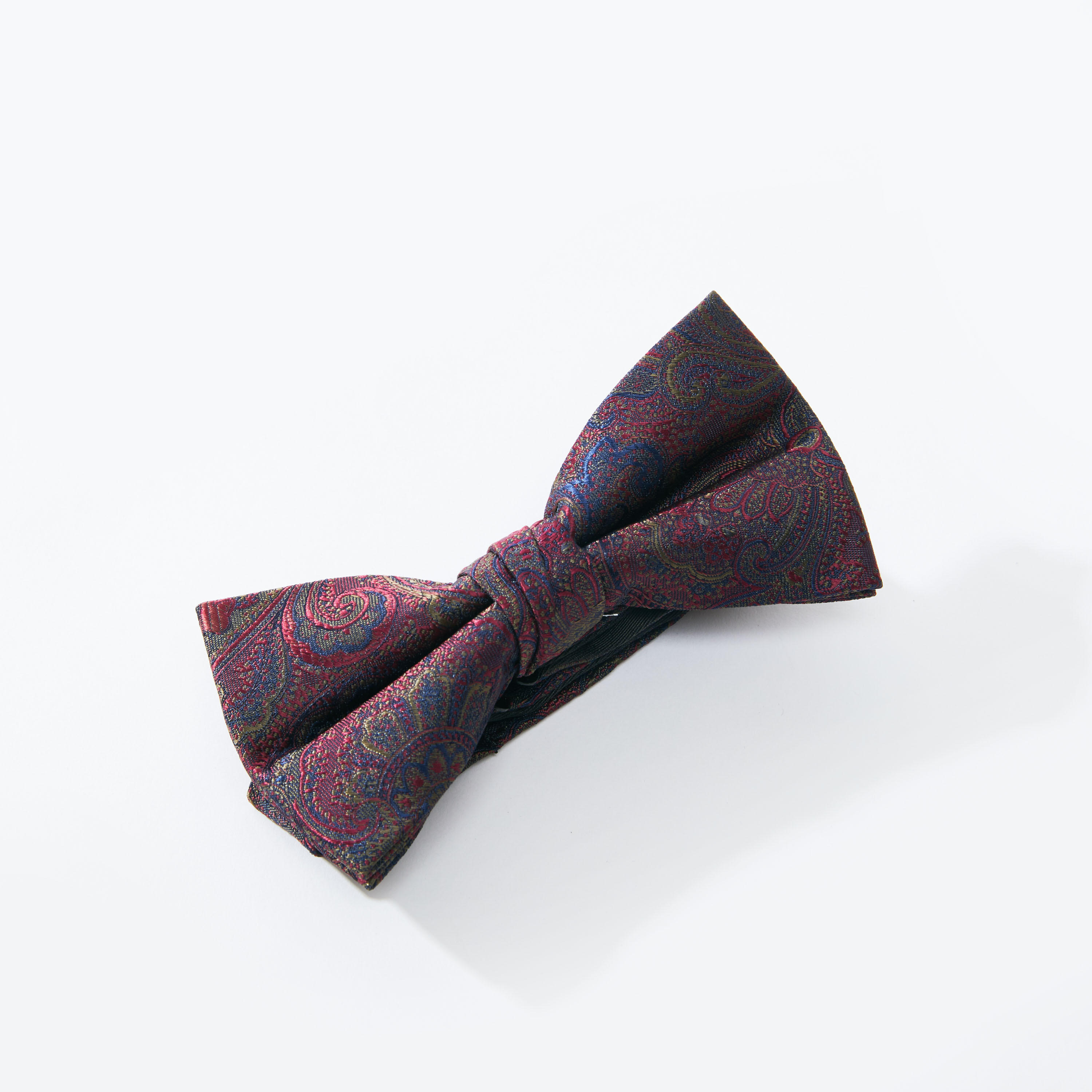 Printed Bow Tie with Pocket Square-men-tiesandcufflinks-pocketsquares-image-3