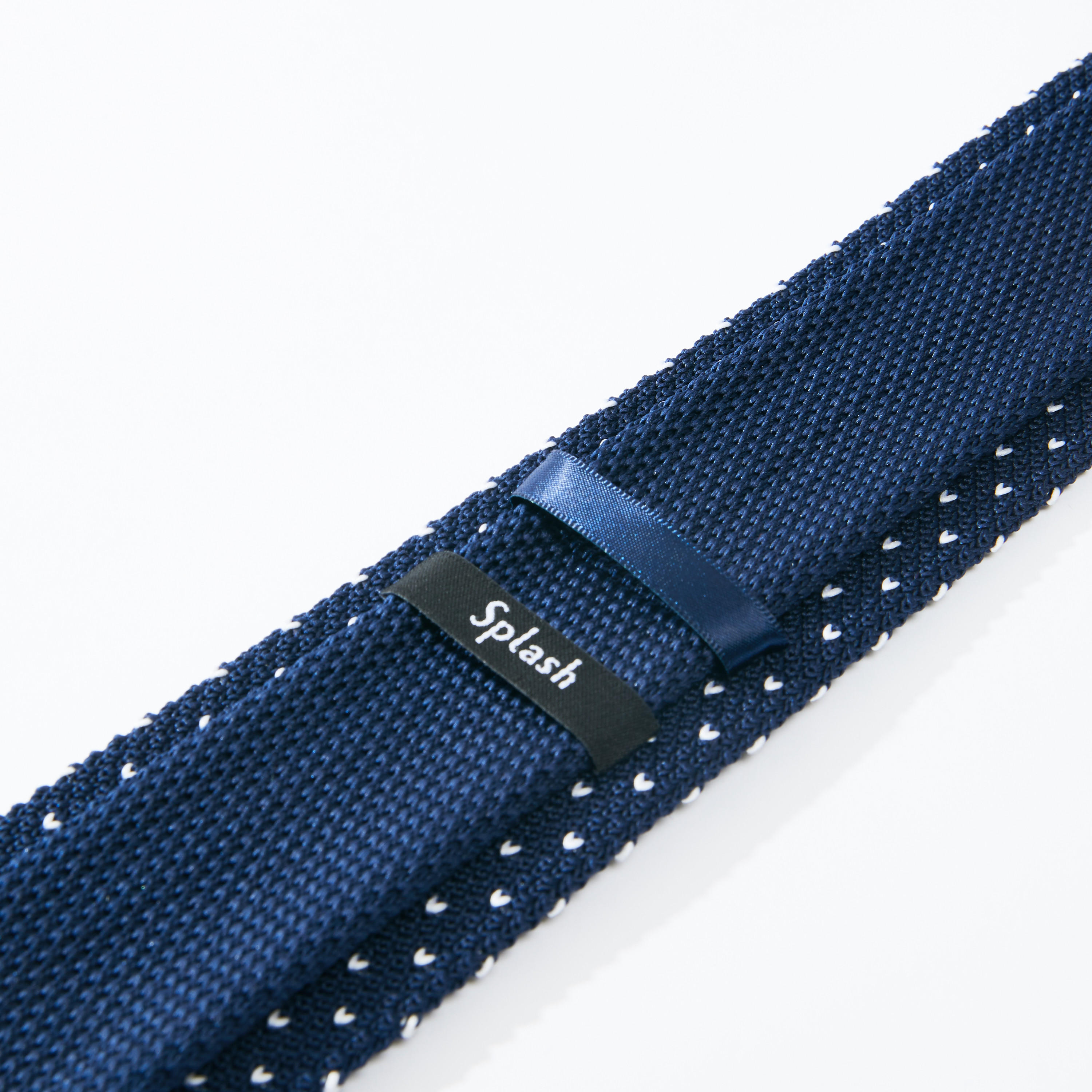 Textured Regular Necktie with Keeper Loop-men-tiesandcufflinks-pocketsquares-image-3