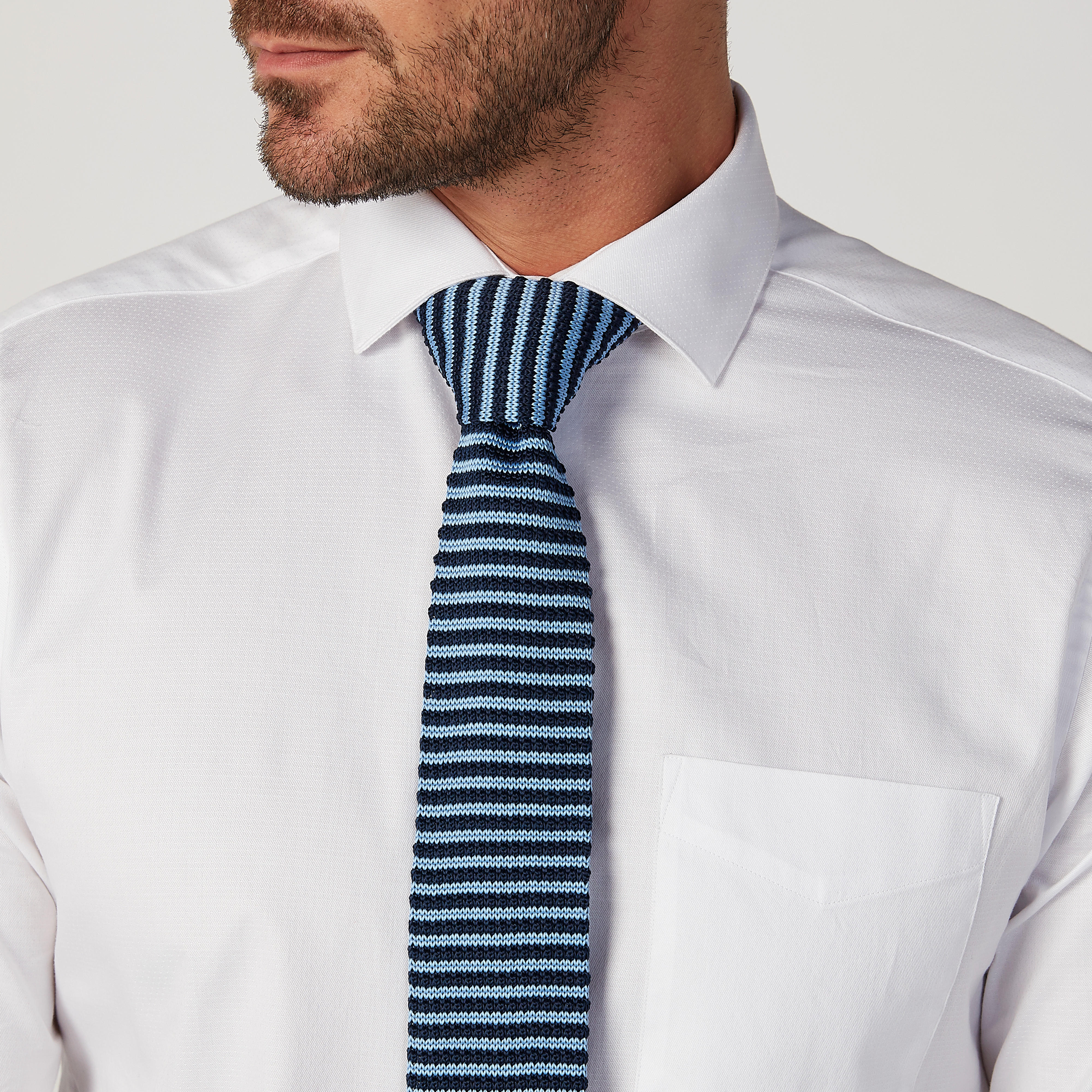 ربطة عنق بارزة الملمس بمشبك تثبيت-men-tiesandcufflinks-pocketsquares-image-3