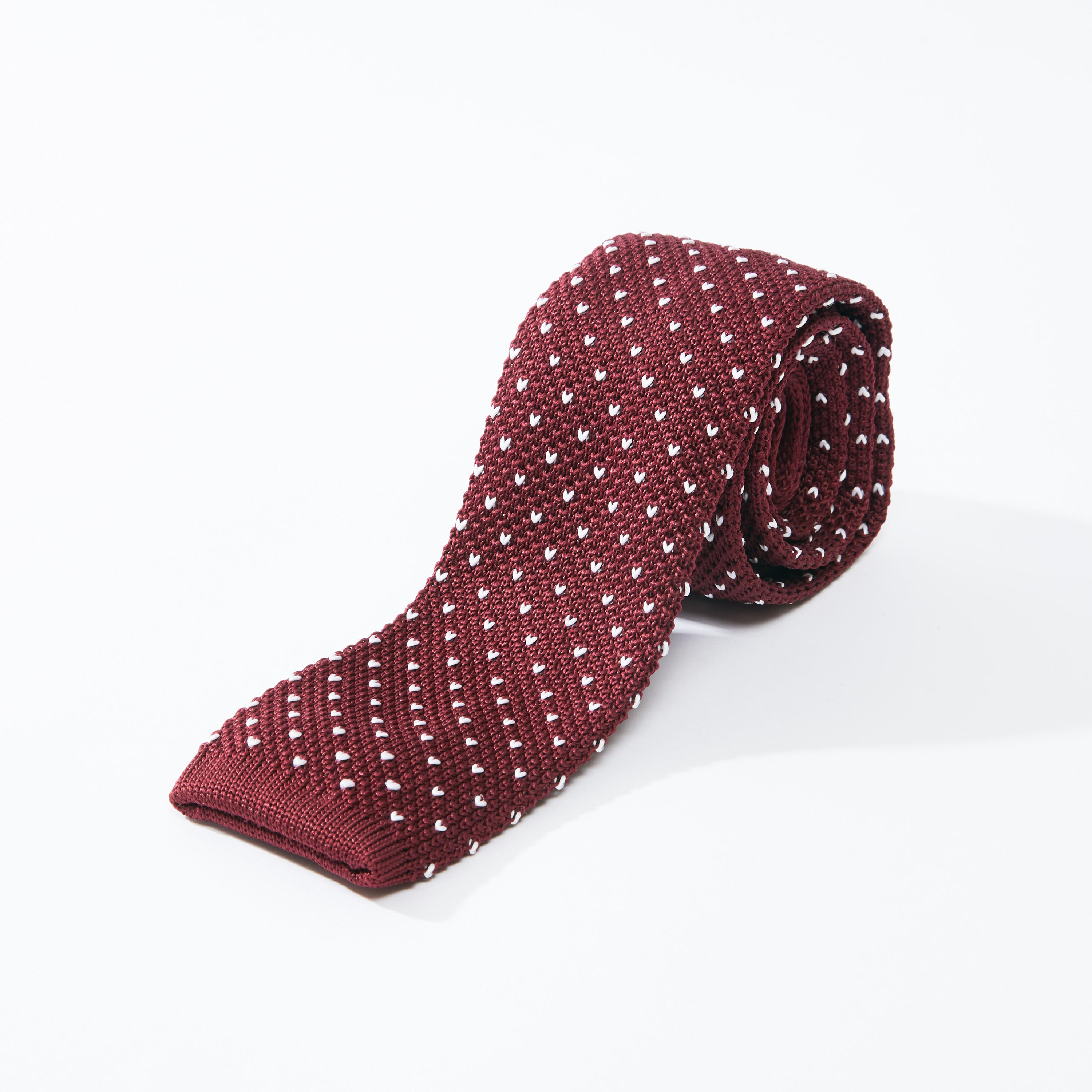 Textured Necktie with Keeper Loop-men-tiesandcufflinks-pocketsquares-image-1