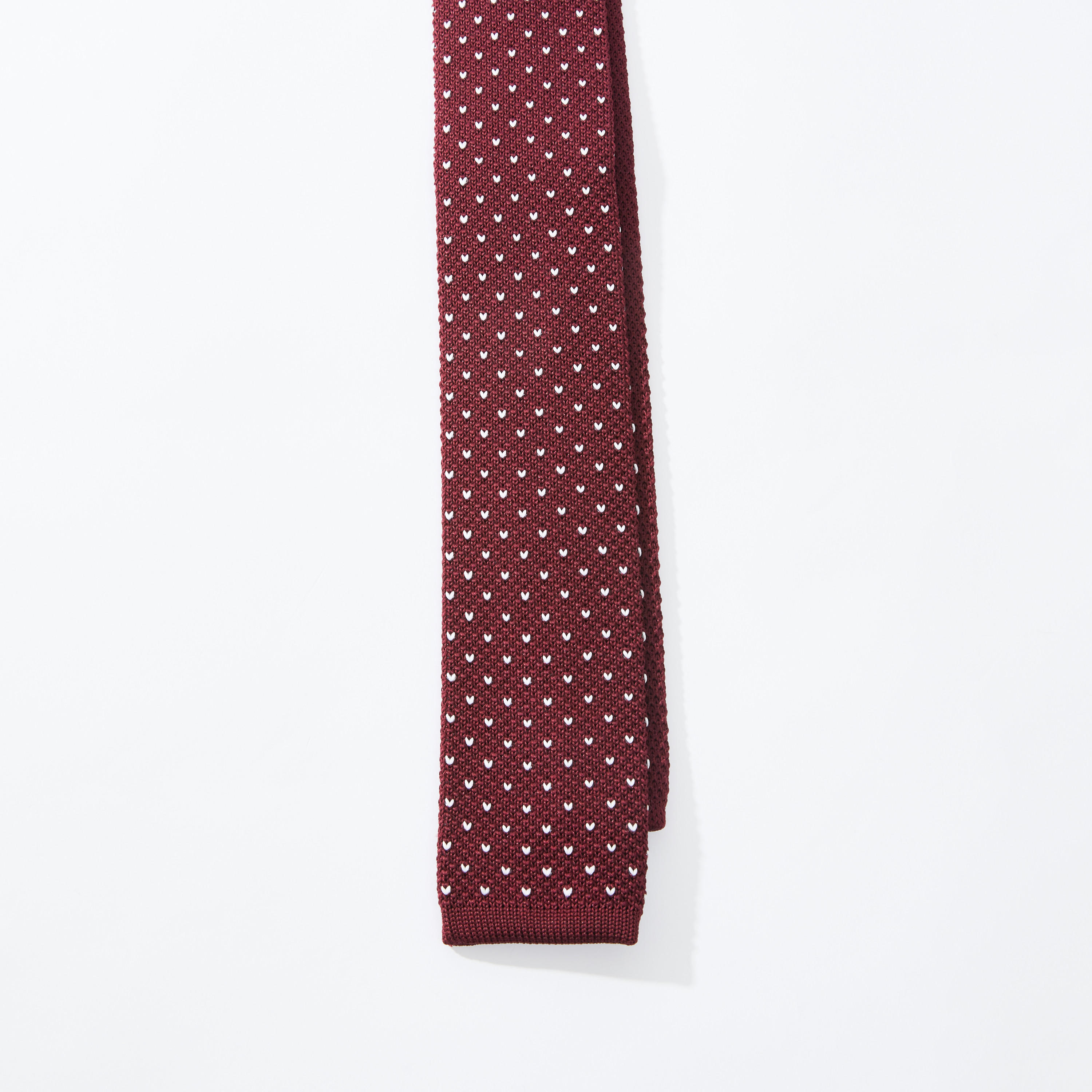 Textured Necktie with Keeper Loop-men-tiesandcufflinks-pocketsquares-image-4