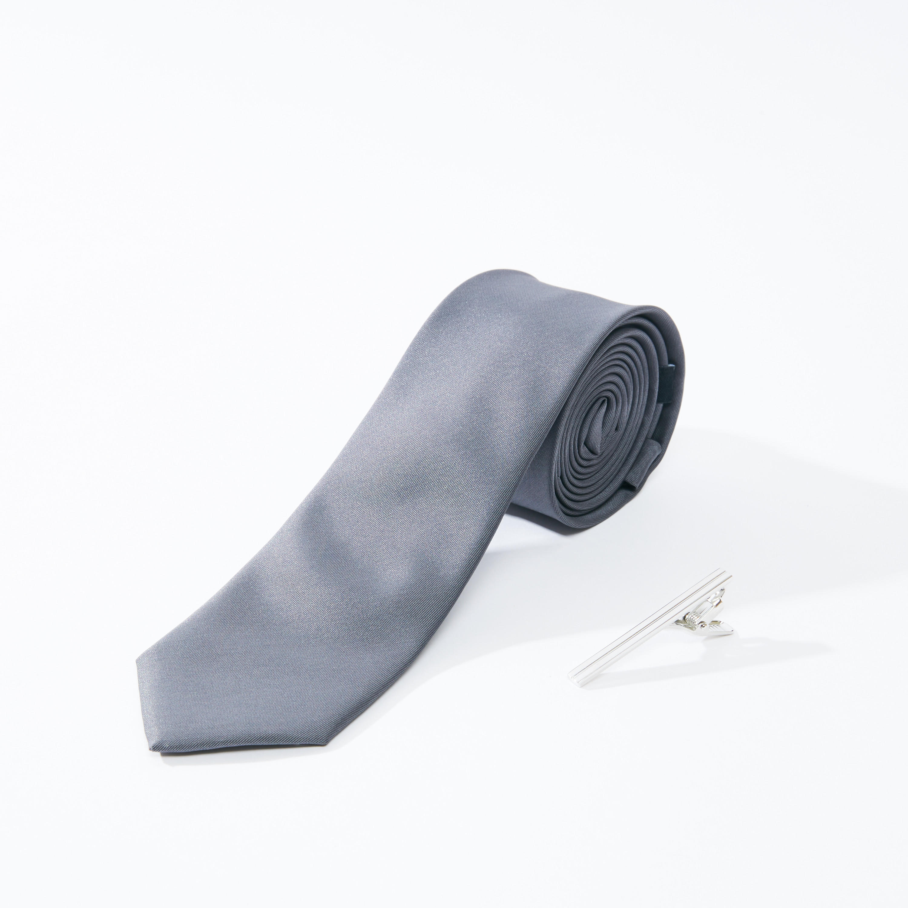 Textured Regular Necktie with Keeper Loop-men-tiesandcufflinks-pocketsquares-image-1