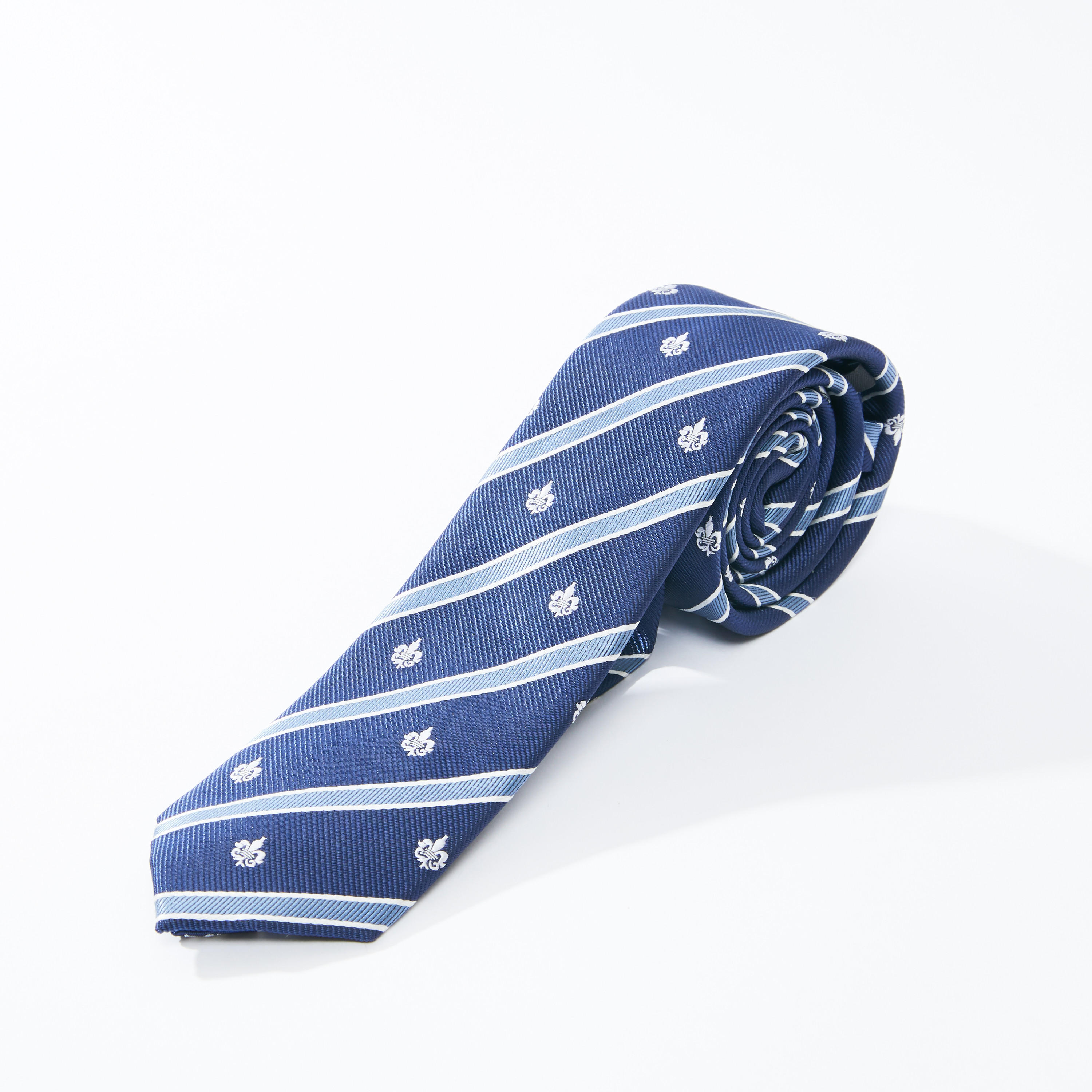Textured Regular Necktie with Keeper Loop-men-tiesandcufflinks-pocketsquares-image-1