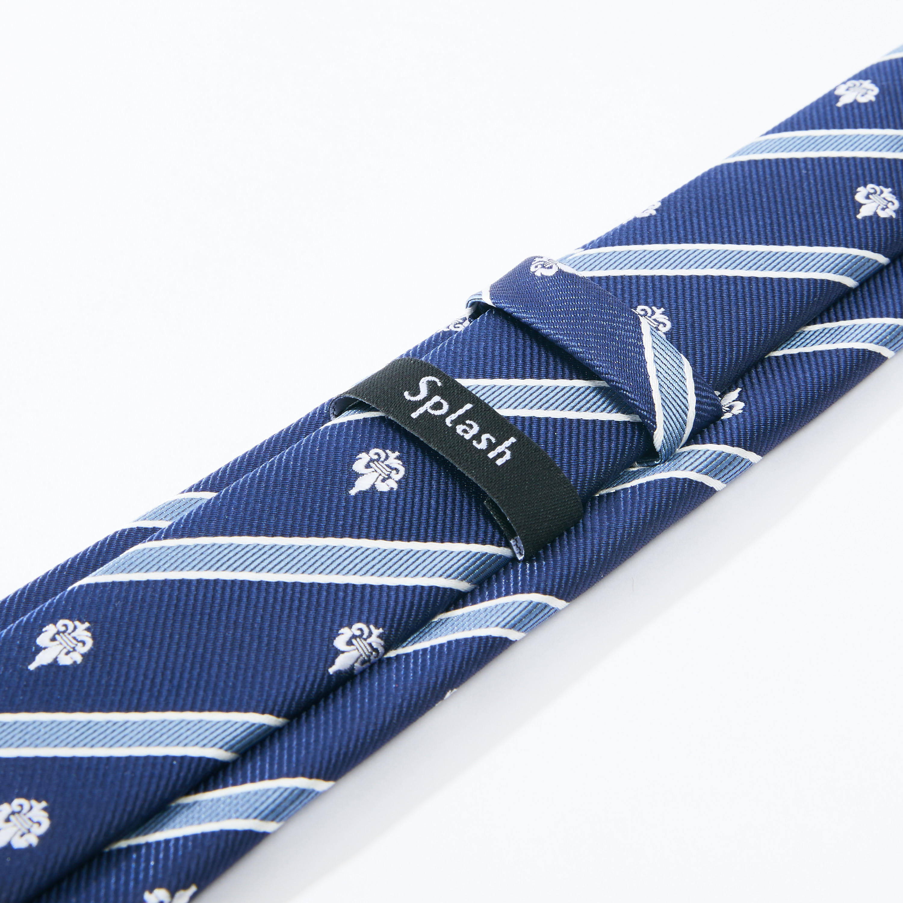 Textured Regular Necktie with Keeper Loop-men-tiesandcufflinks-pocketsquares-image-3
