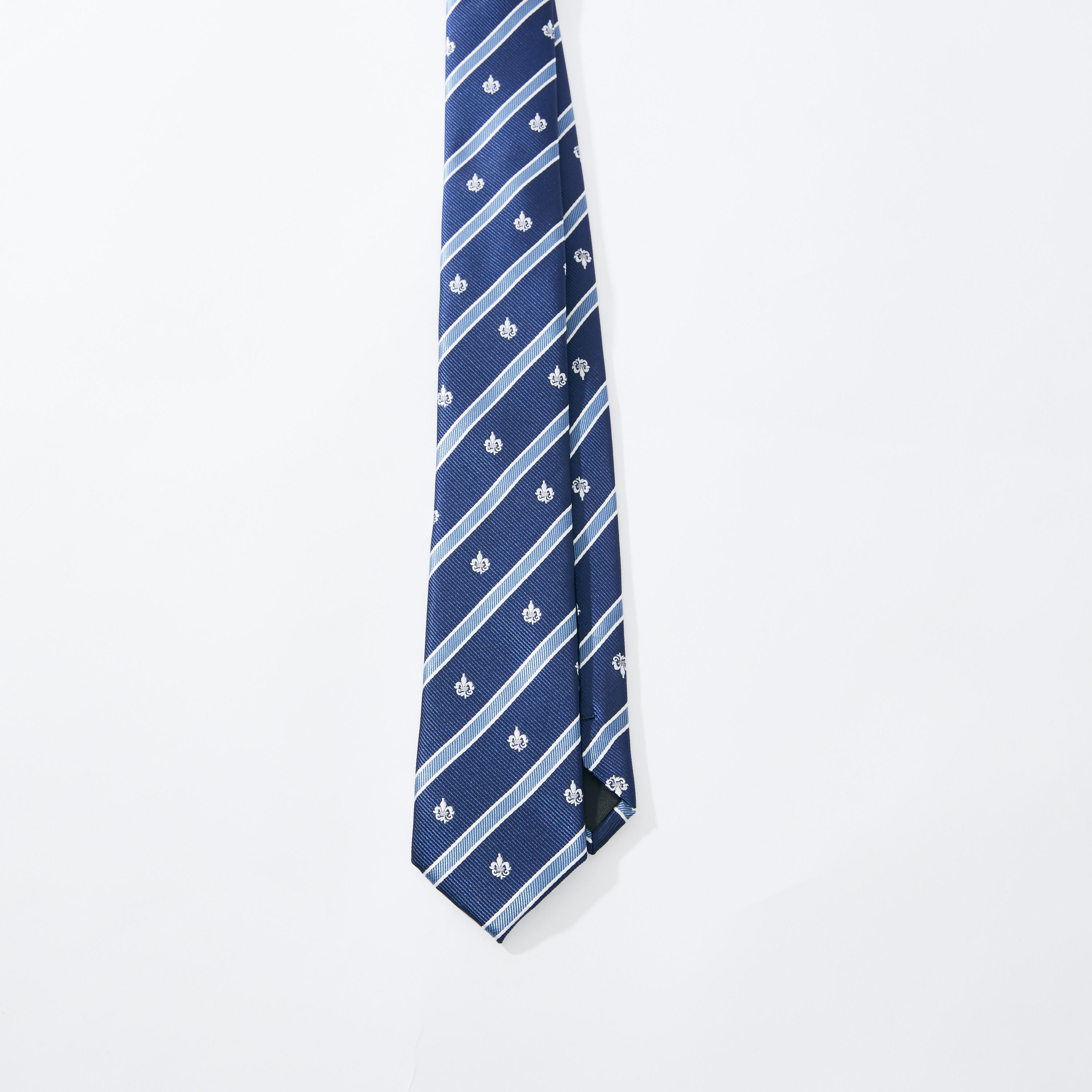Textured Regular Necktie with Keeper Loop-men-tiesandcufflinks-pocketsquares-image-4