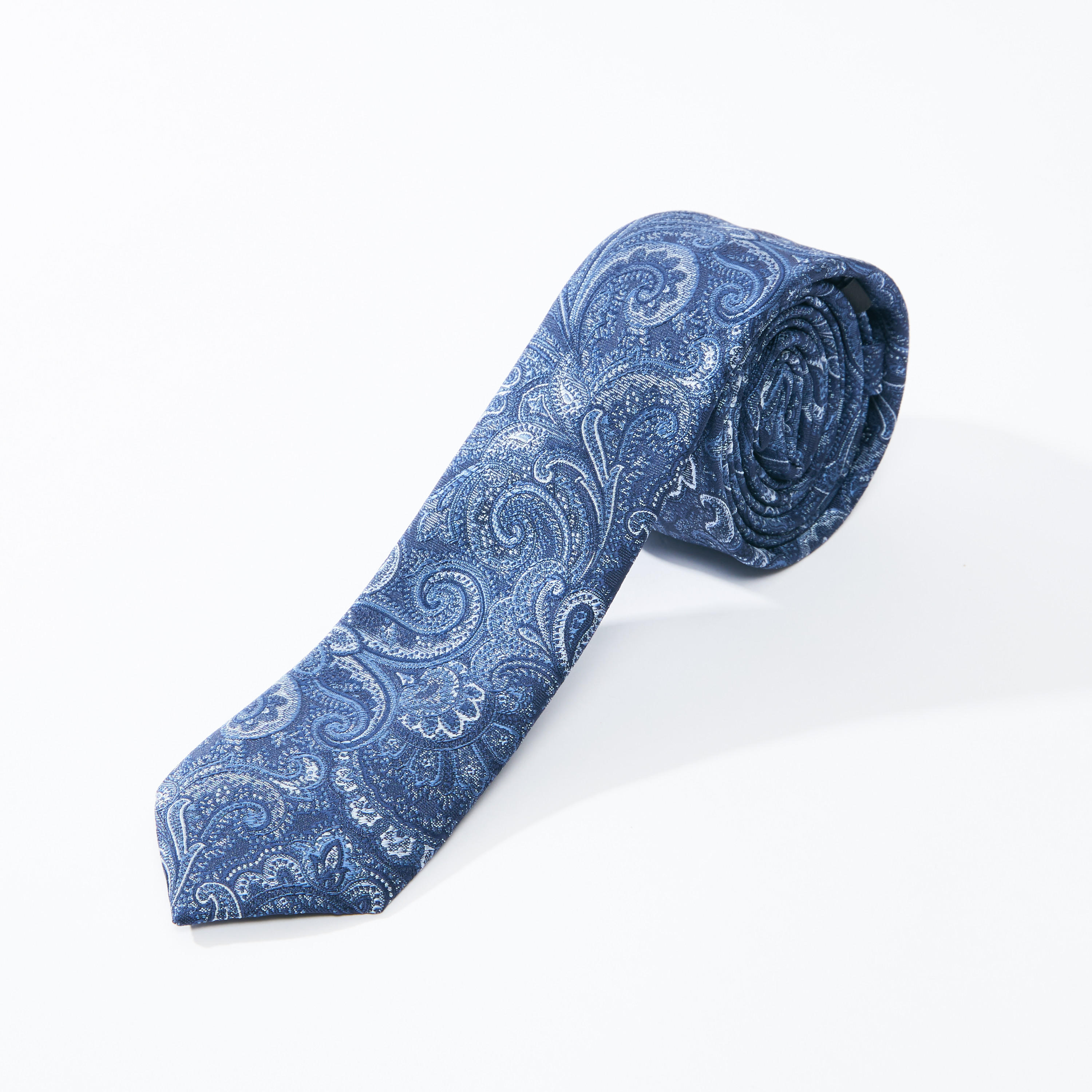 Textured Regular Necktie with Keeper Loop-men-tiesandcufflinks-pocketsquares-image-1