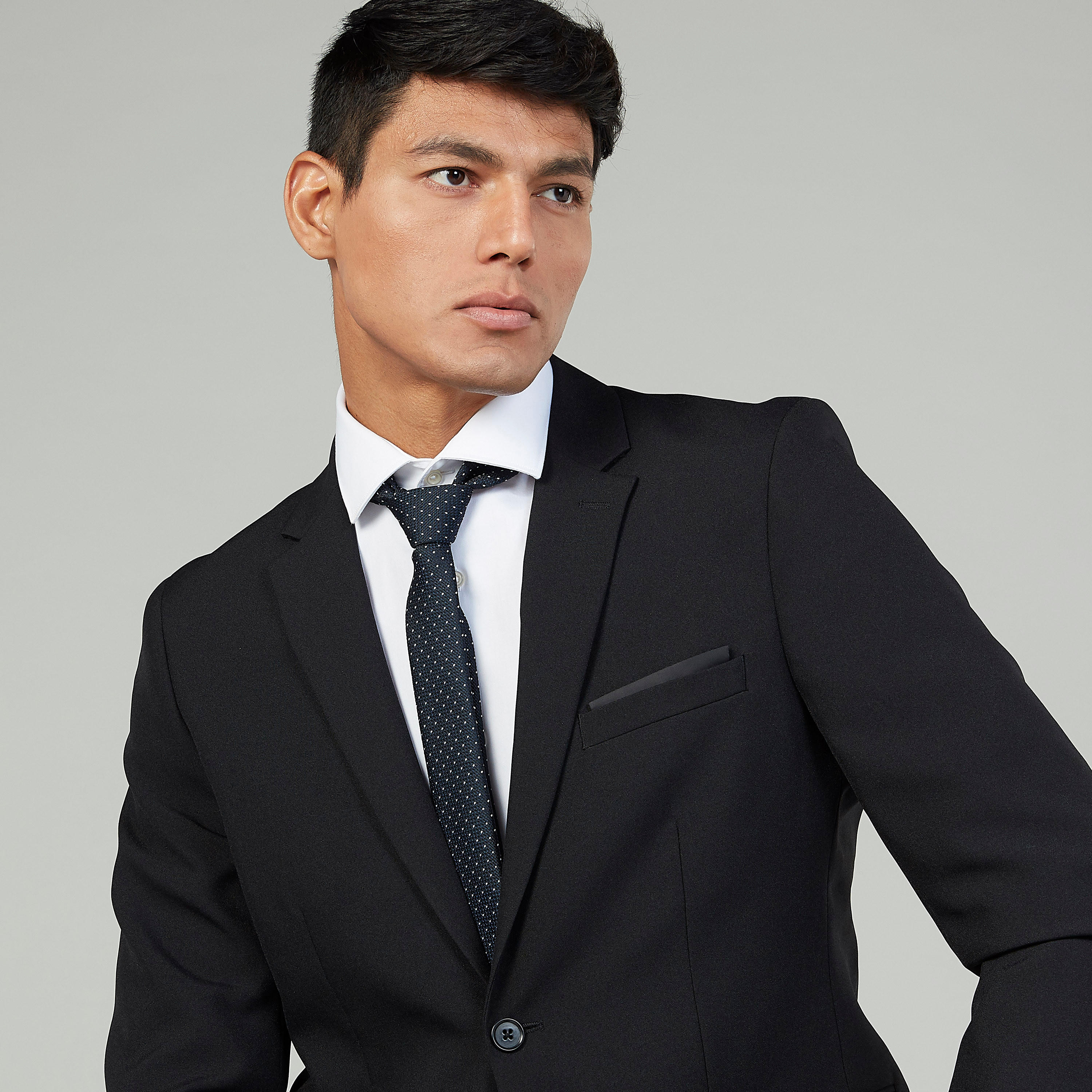 ربطة عنق عادية بارزة الملمس بمشبك تثبيت-men-tiesandcufflinks-pocketsquares-image-3