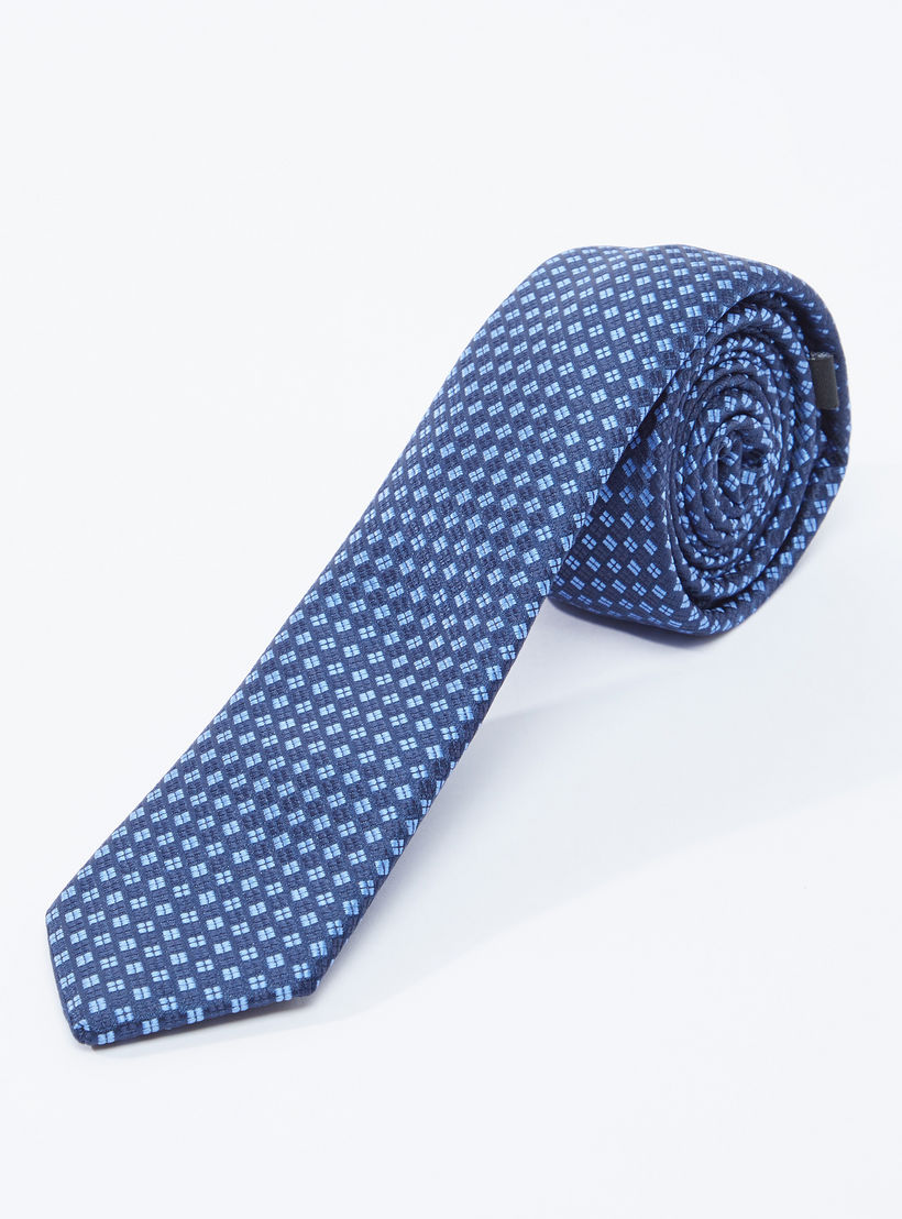 ربطة عنق عادية بحلقة تثبيت وطبعات-men-tiesandcufflinks-pocketsquares-image-4