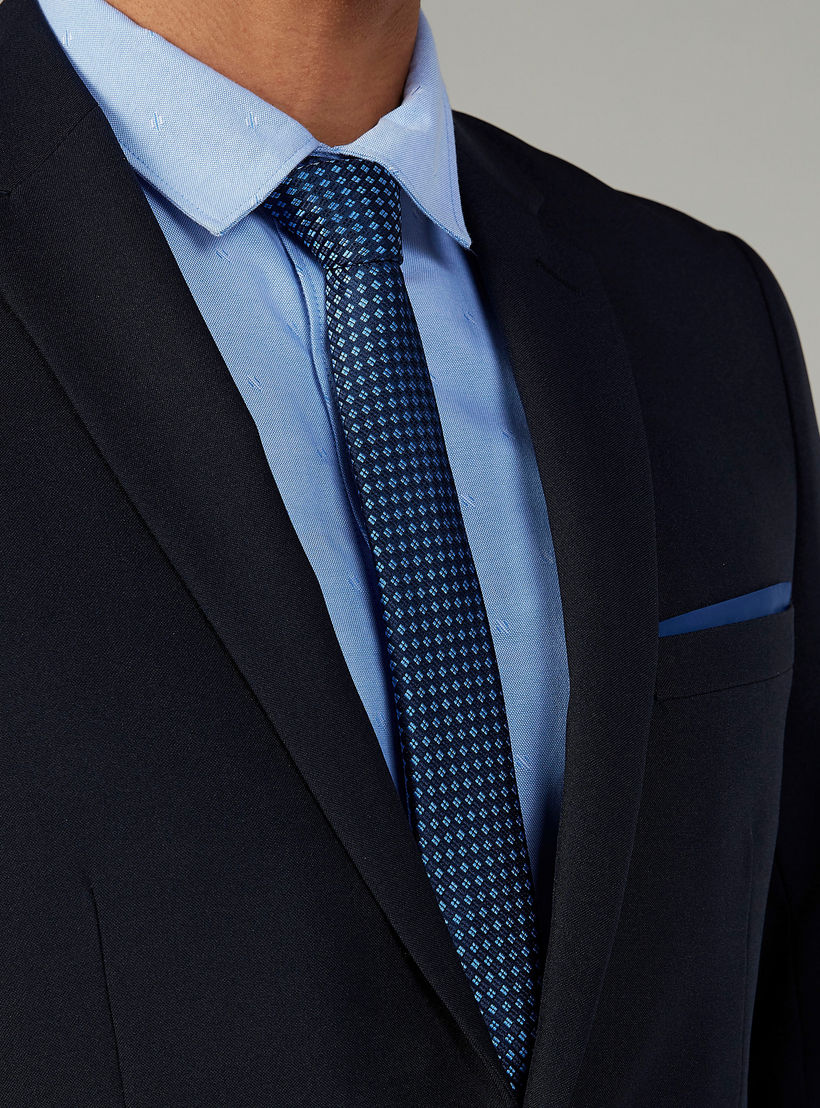 ربطة عنق عادية بحلقة تثبيت وطبعات-men-tiesandcufflinks-pocketsquares-image-3