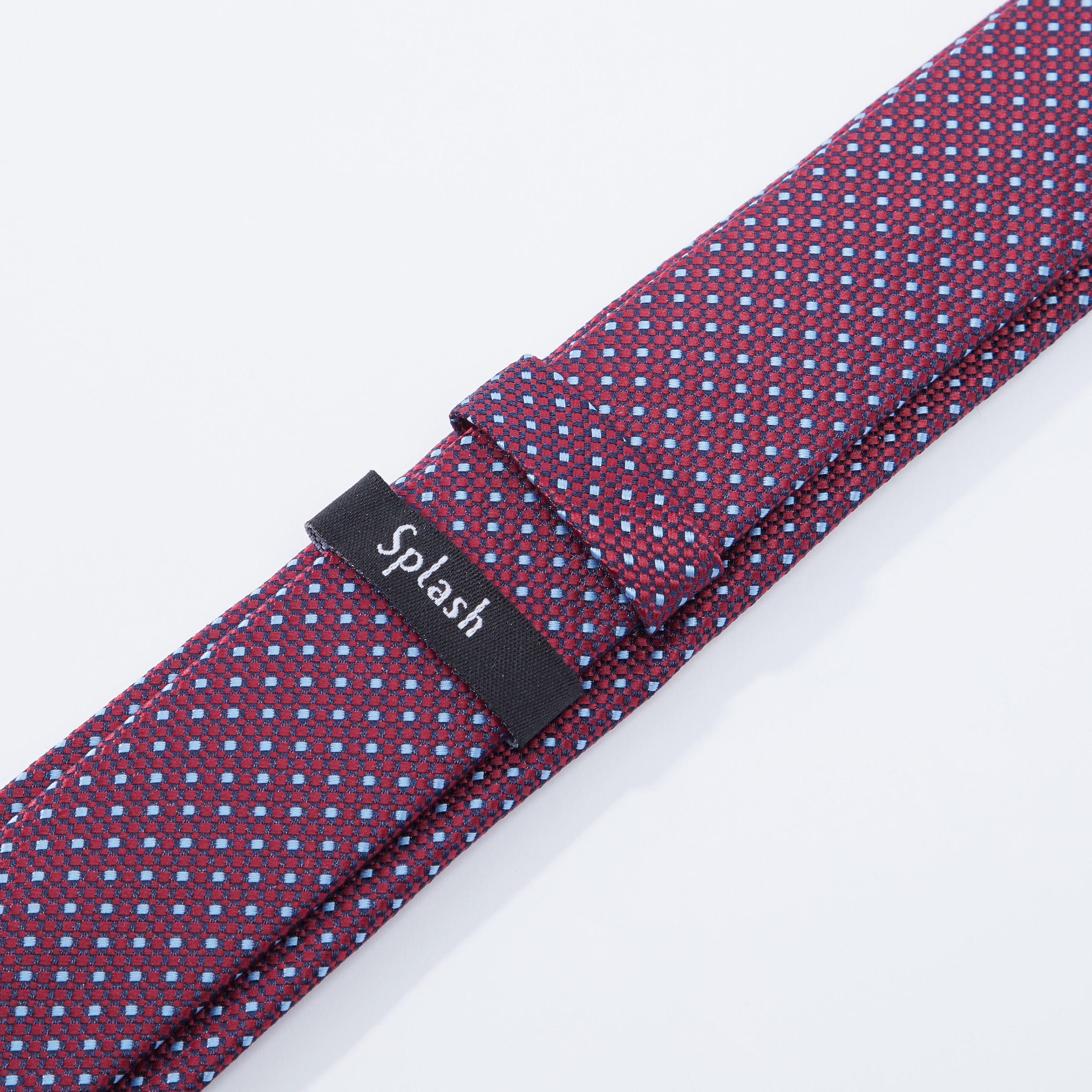 Printed Regular Necktie with Keeper Loop-men-tiesandcufflinks-pocketsquares-image-3