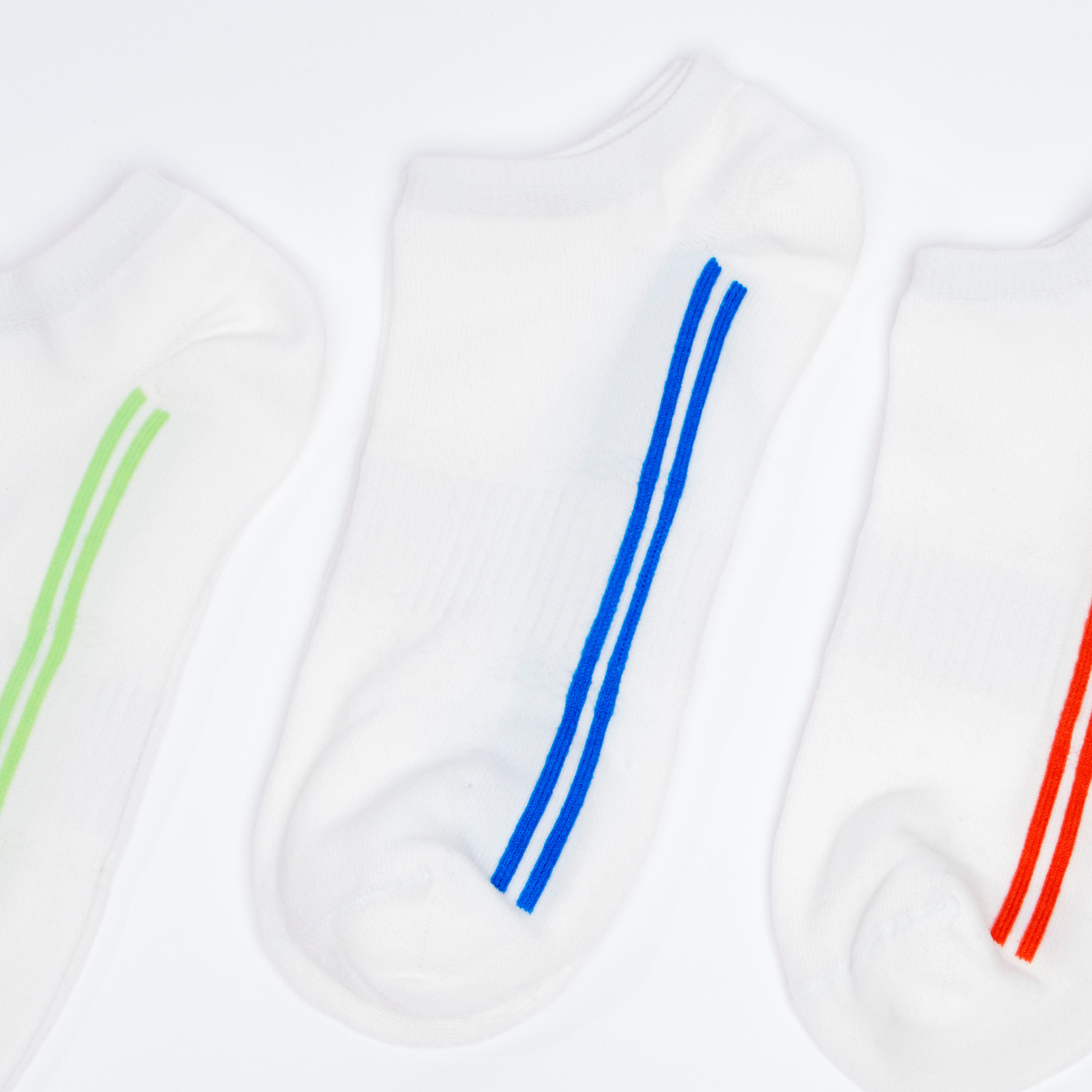 جوارب مخططة بطول الكاحل - طقم من 3 أزواج-men-socks-image-2