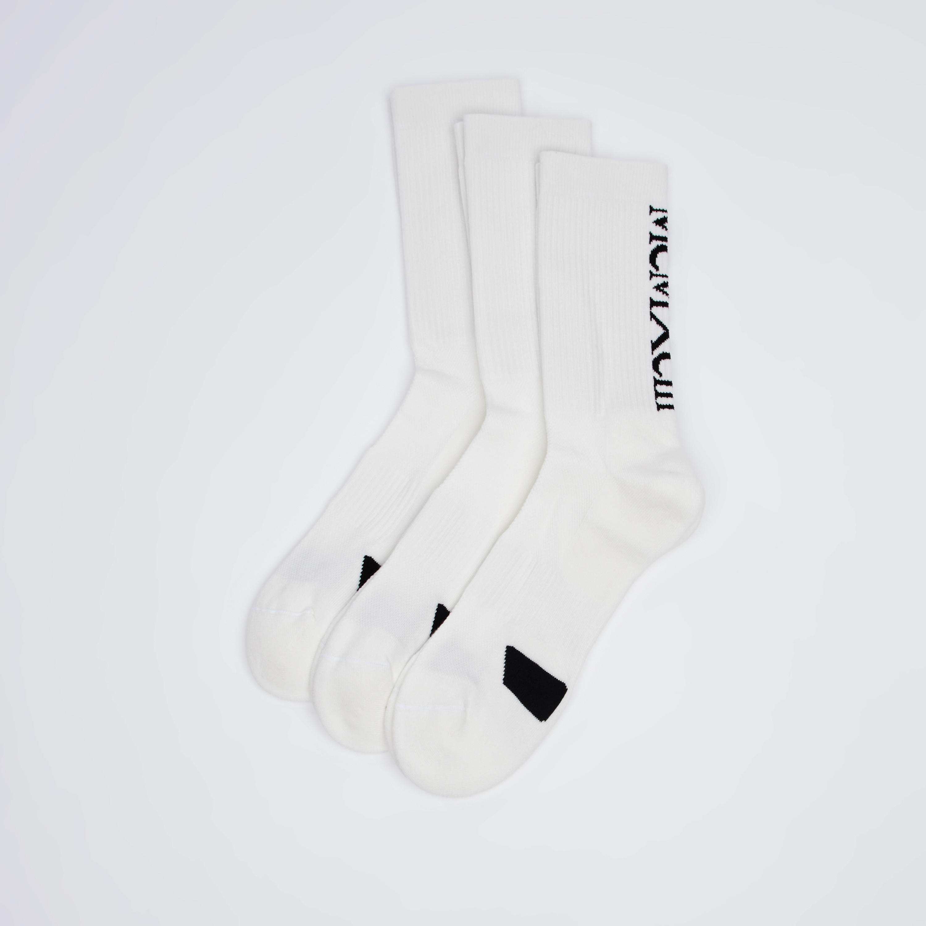 جوارب بطول ربلة الساق بطبعات - طقم من 3 أزواج-men-socks-image-1