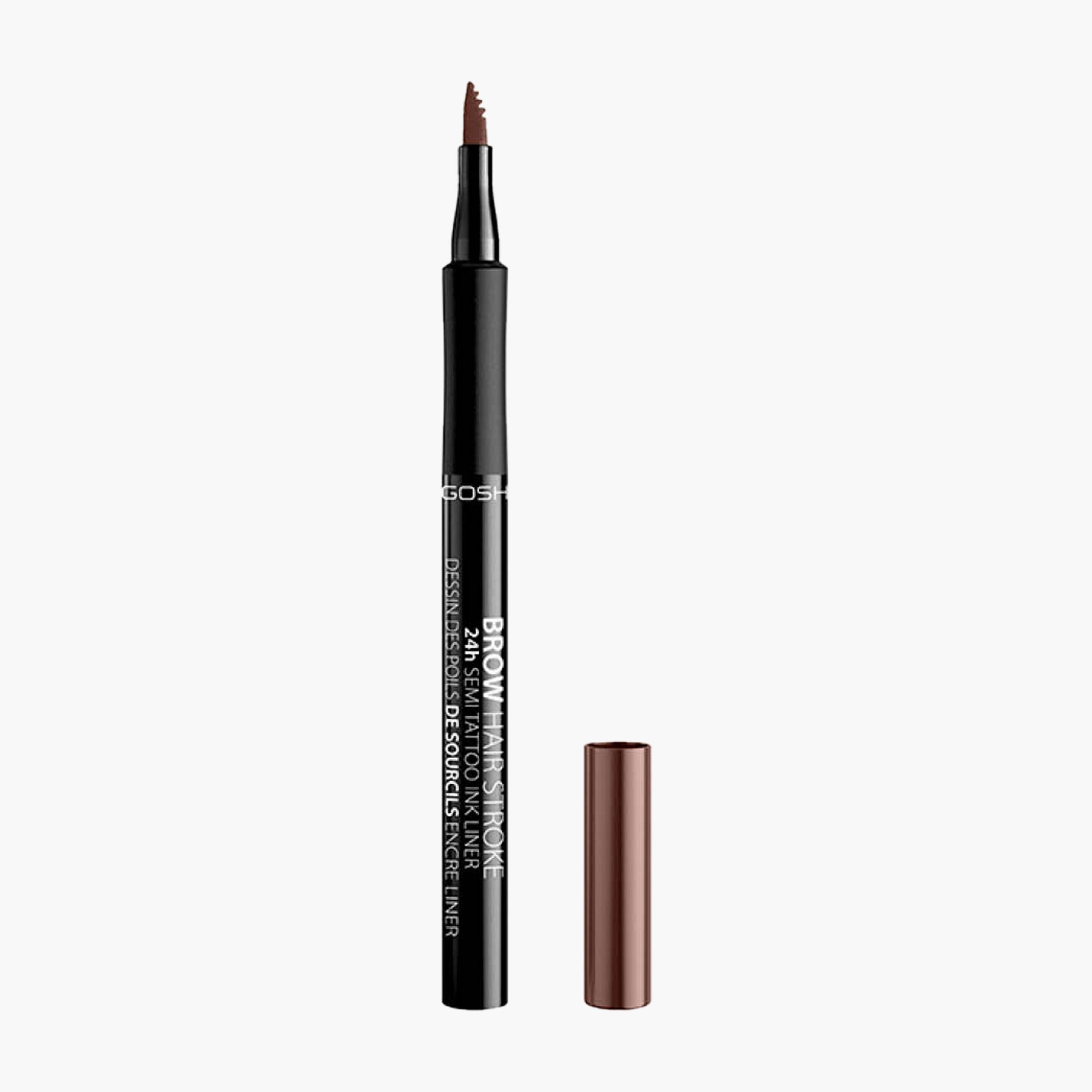 Gosh Brow Hair Stroke 24-Hour Semi-Tattoo Ink Pen-beautyandpersonalcare-makeup-eyes-eyebrows-image-1