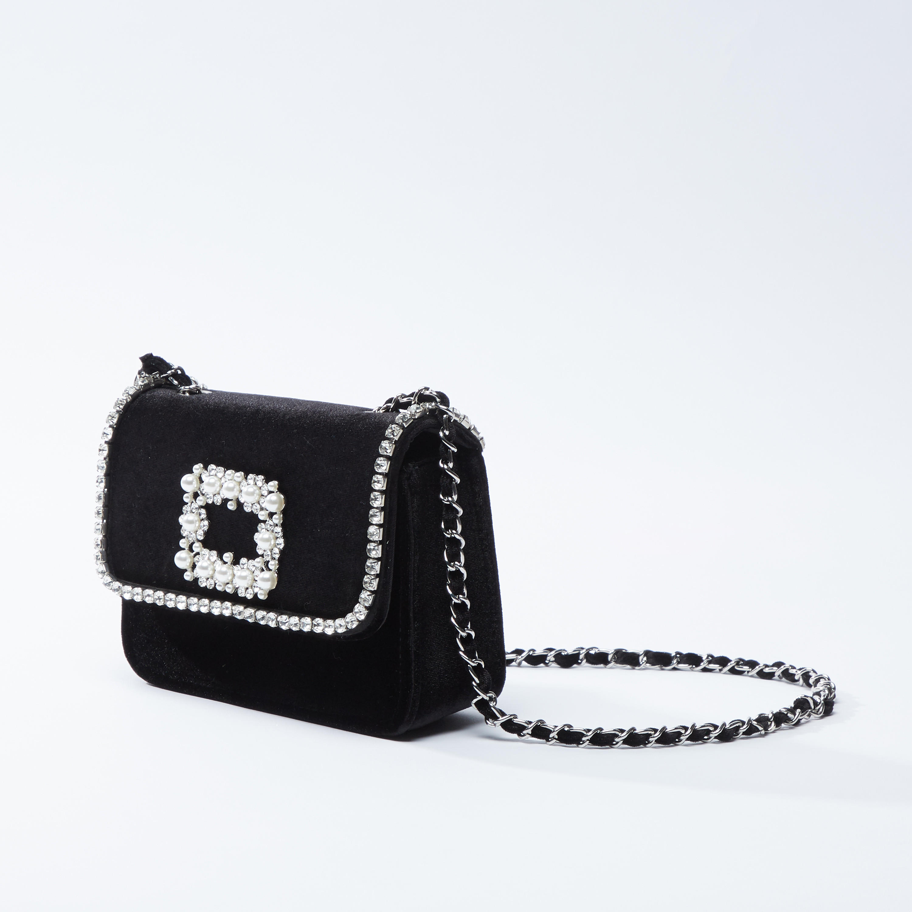 شنطة ساتشيل بزر إغلاق مغناطيسي وسلسلة ميتاليك-women-bagsandwallets-handbags-image-1