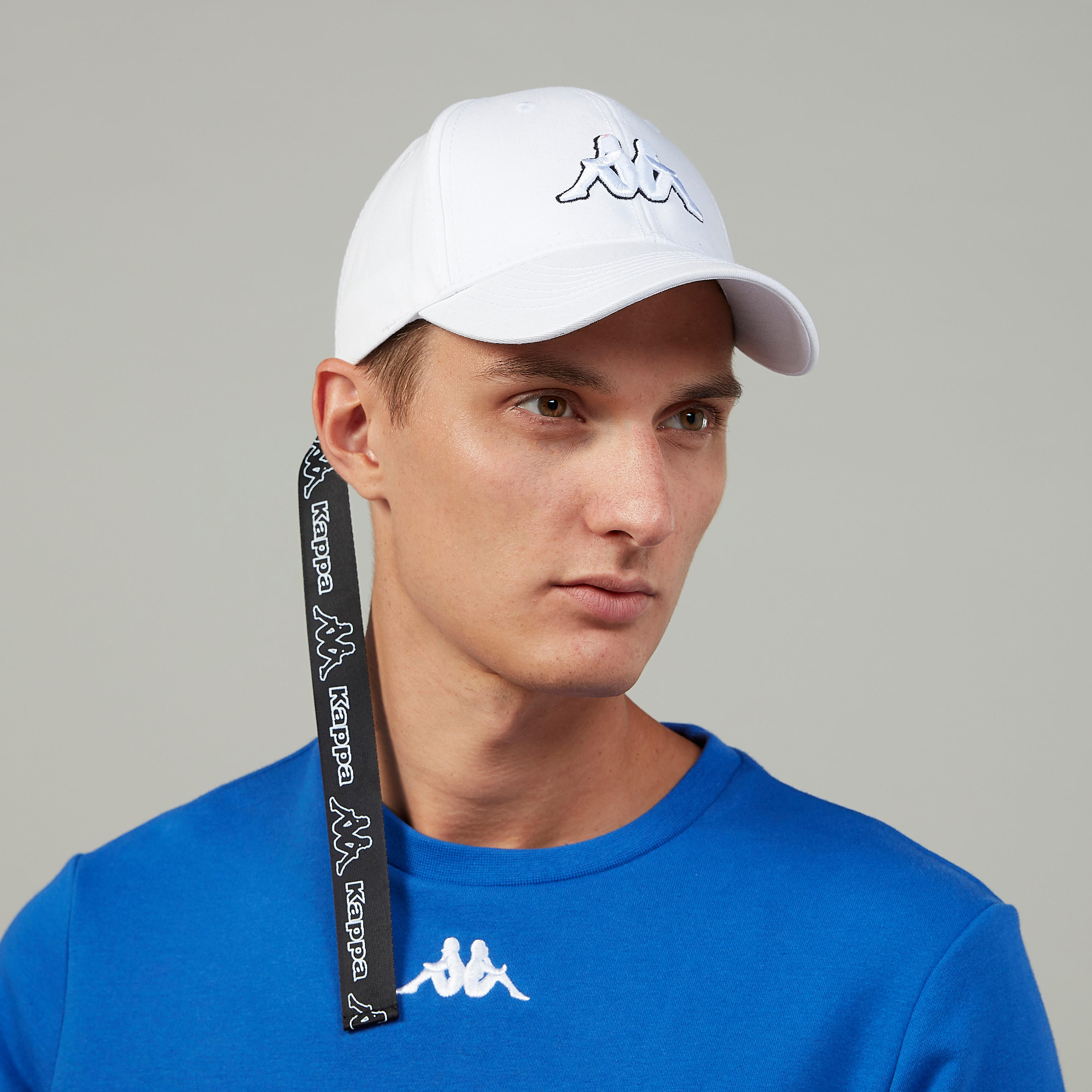 قبعة مطرّزة بإبزيم إغلاق من كابا-men-caps-image-3